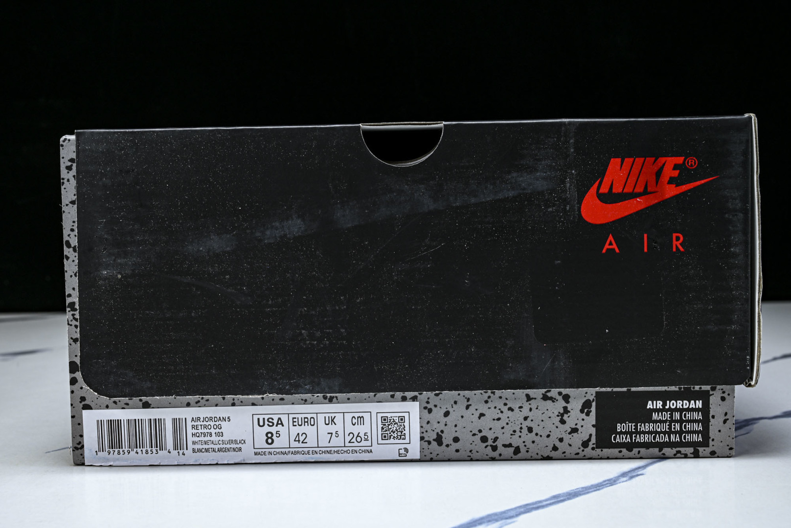 AJ5 尺码:40-48.5纯原出品-Air Jordan 5 Retro White Metallic