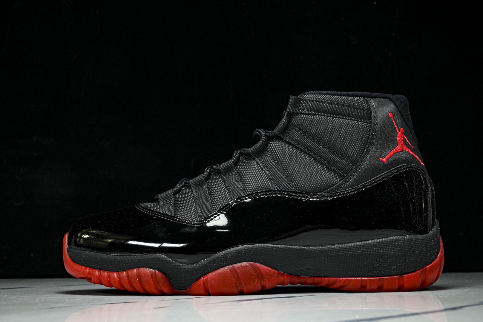 AJ11 尺码:40-48.5纯原出品-Air Jordan 11 Retro Black Red AJ