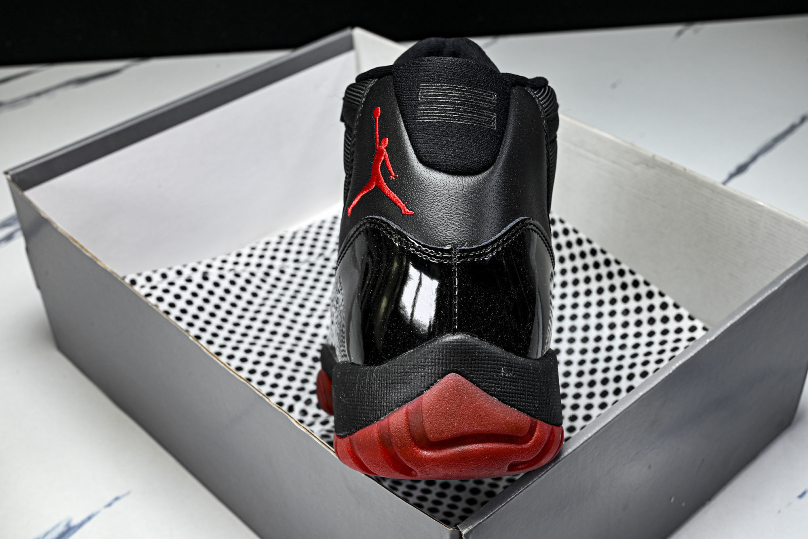 AJ11 尺码:40-48.5纯原出品-Air Jordan 11 Retro Black Red AJ