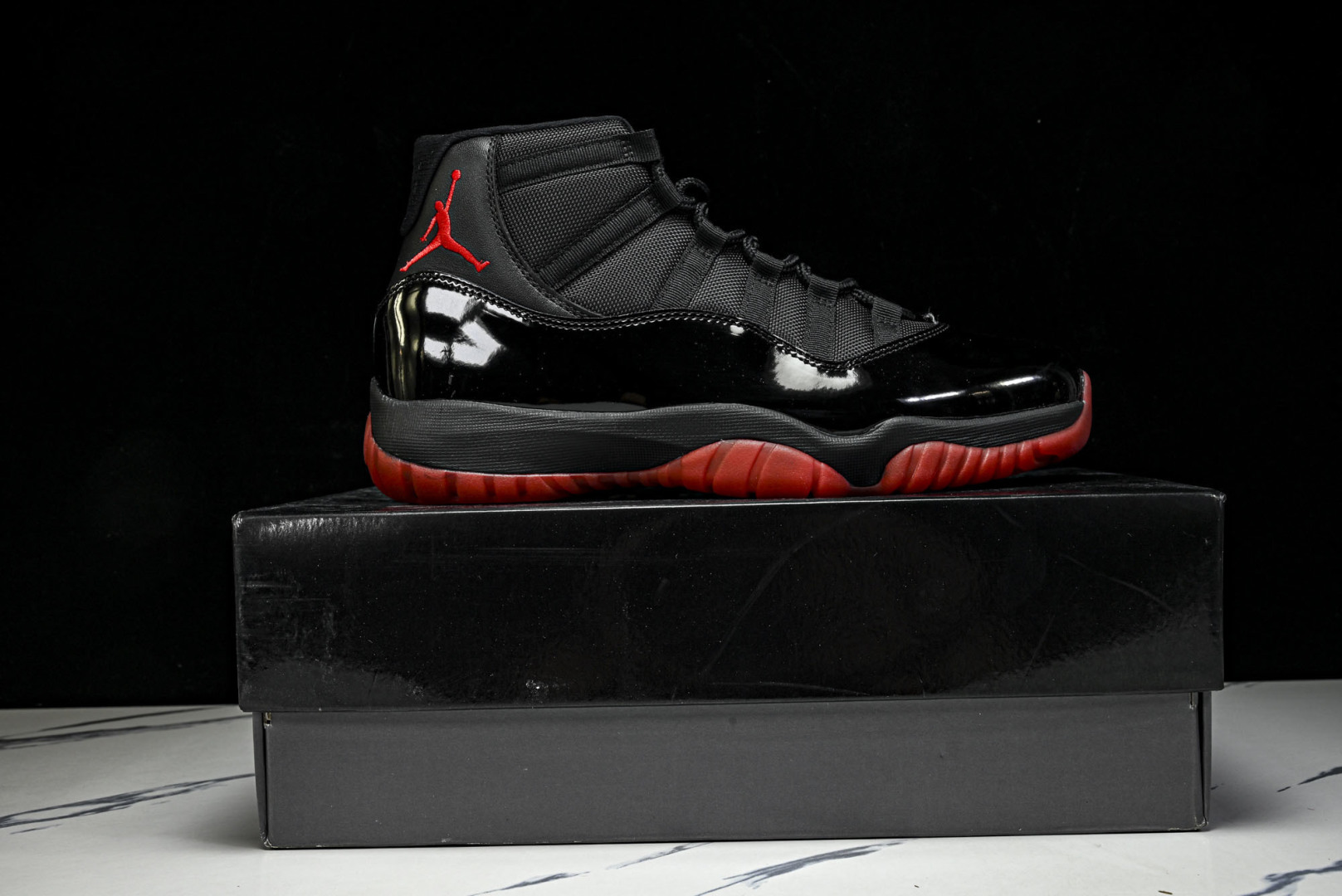 AJ11 尺码:40-48.5纯原出品-Air Jordan 11 Retro Black Red AJ