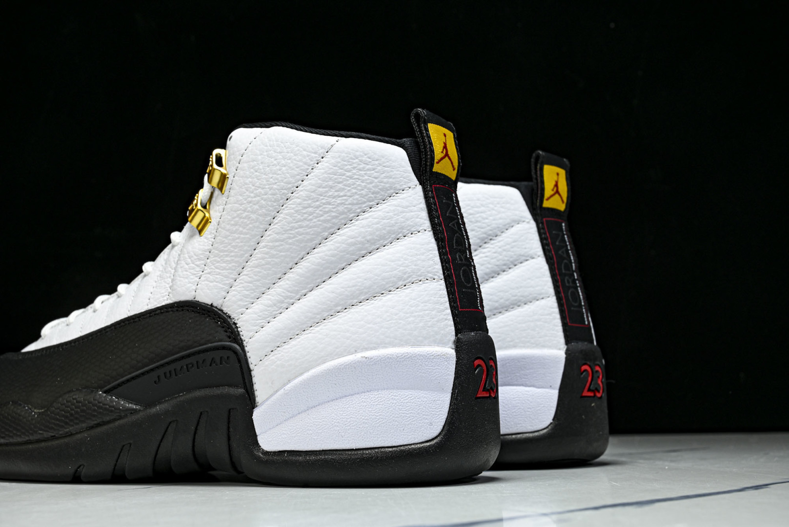 AJ12 尺码:40-48.5纯原出品-Air Jordan 12 Retro Taxi AJ12 乔1