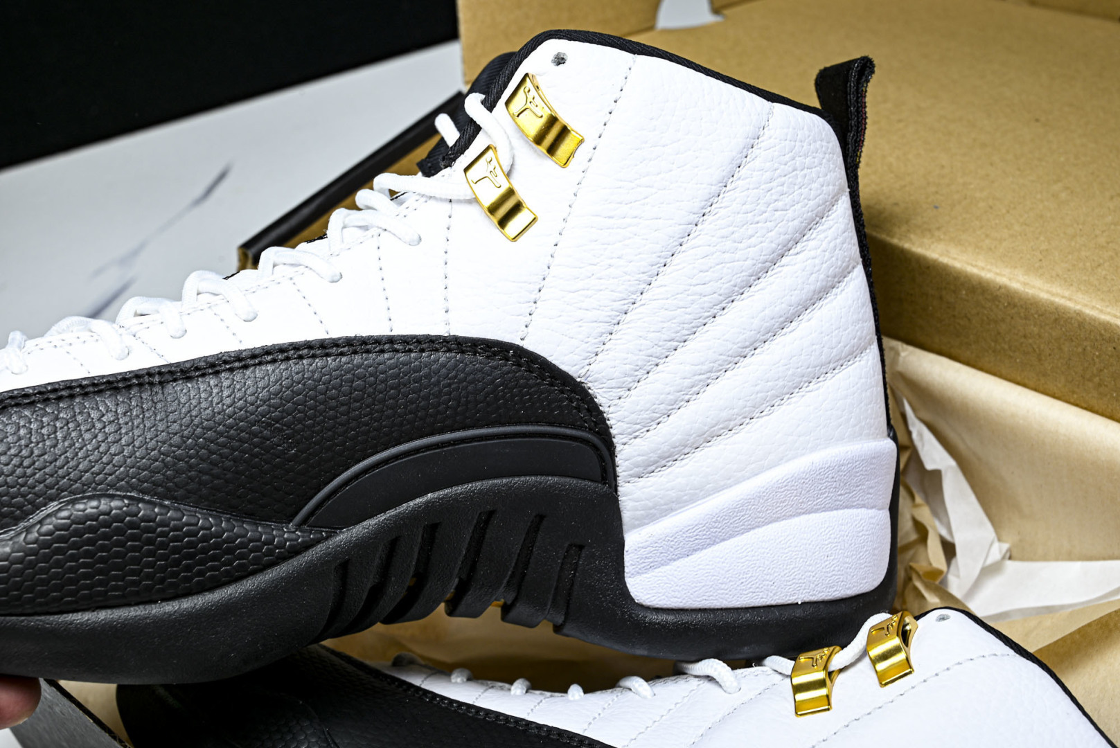 AJ12 尺码:40-48.5纯原出品-Air Jordan 12 Retro Taxi AJ12 乔1