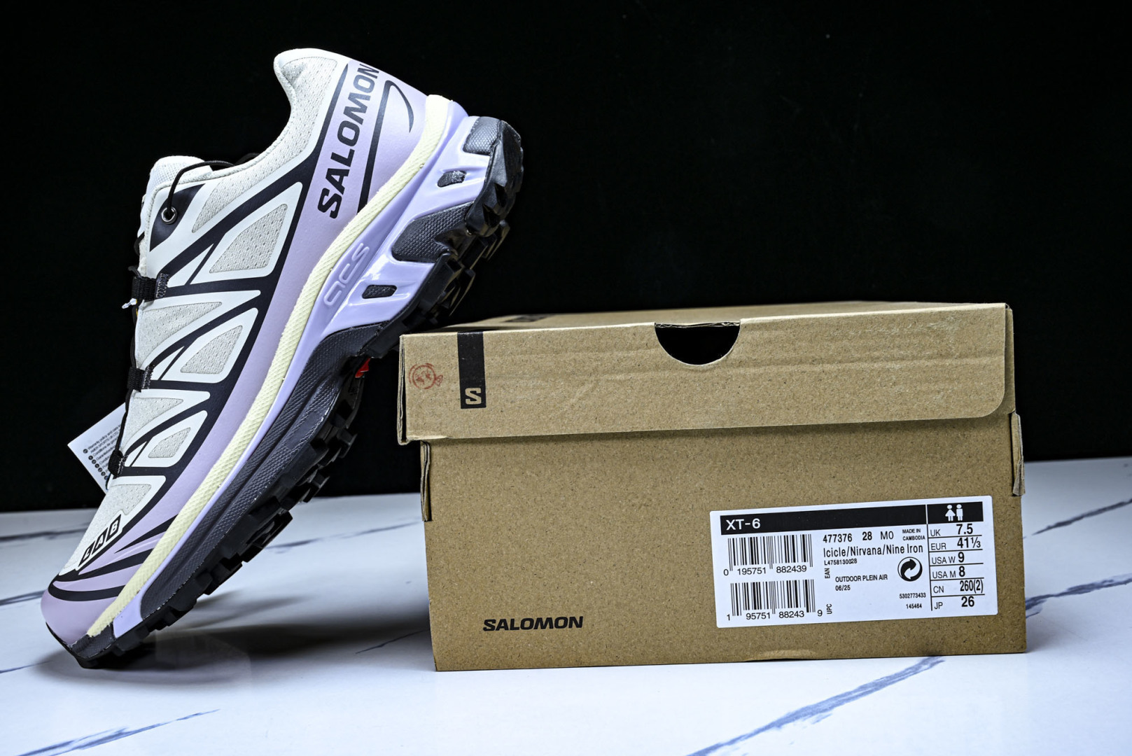 Salomon 尺码:36-46.5纯原出品-Salomon XT-6 萨洛蒙户外男女越野潮流时尚经典复