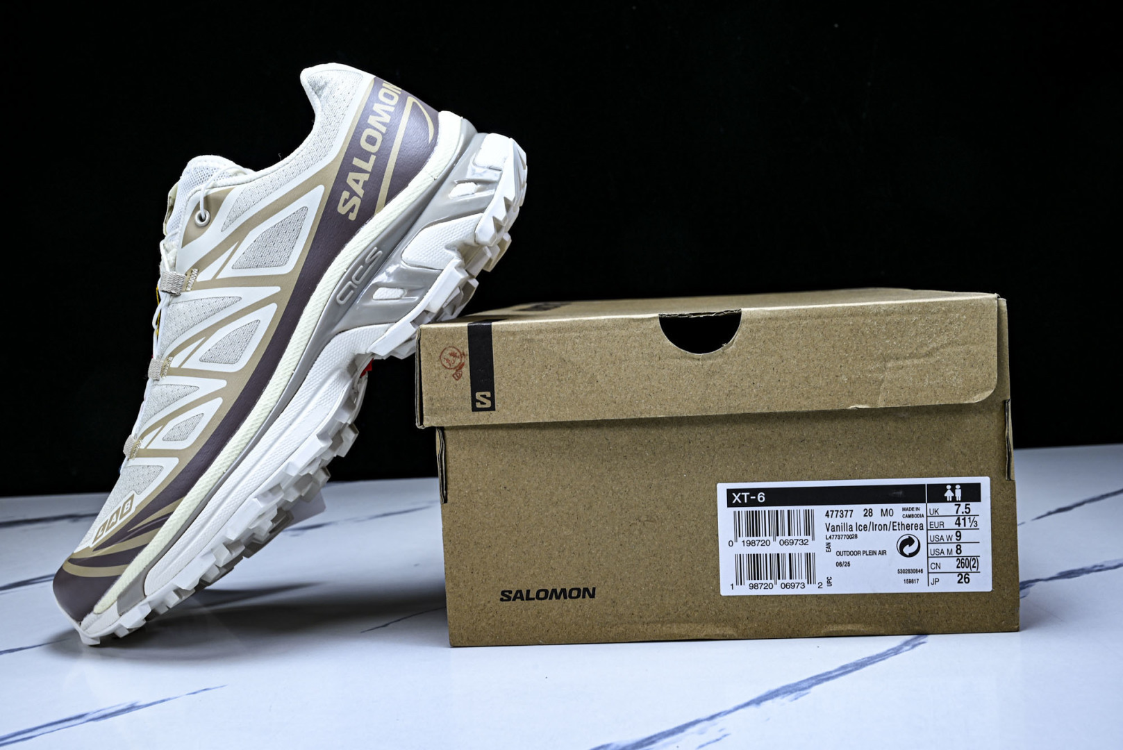 Salomon 尺码:36-46.5纯原出品-Salomon XT-6 萨洛蒙户外男女越野潮流时尚经典复