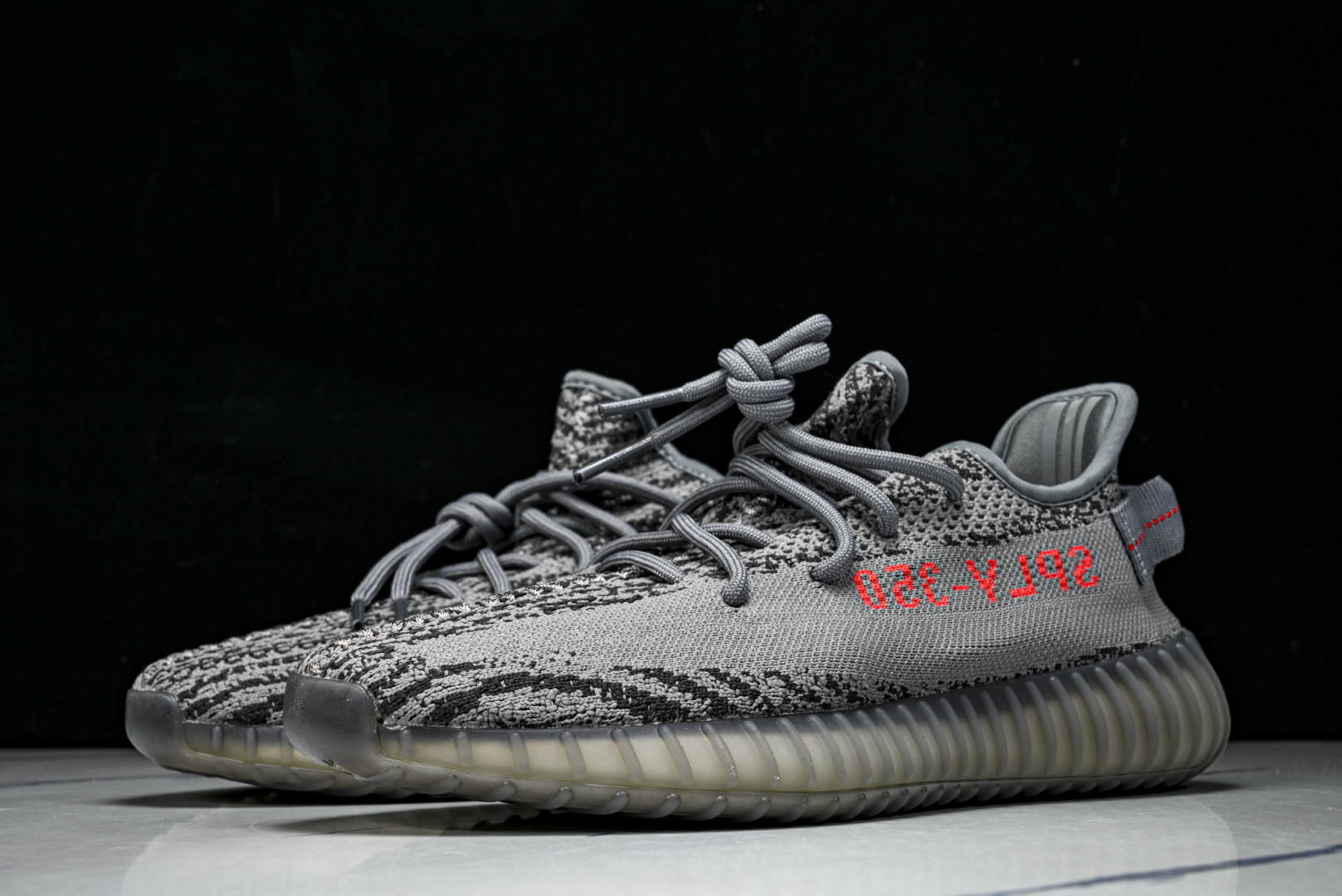 Yeezy 尺码:36-49纯原出品-Yeezy 350V2 Boost 侃爷椰子350二代 灰橙字斑马