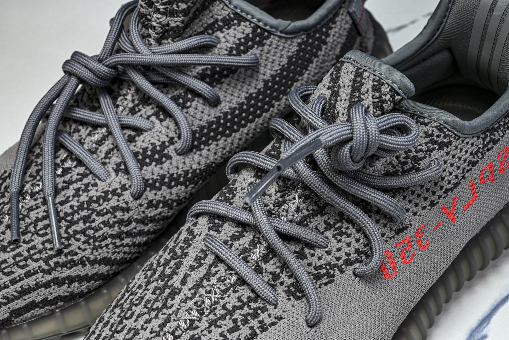 Yeezy 尺码:36-49纯原出品-Yeezy 350V2 Boost 侃爷椰子350二代 灰橙字斑马