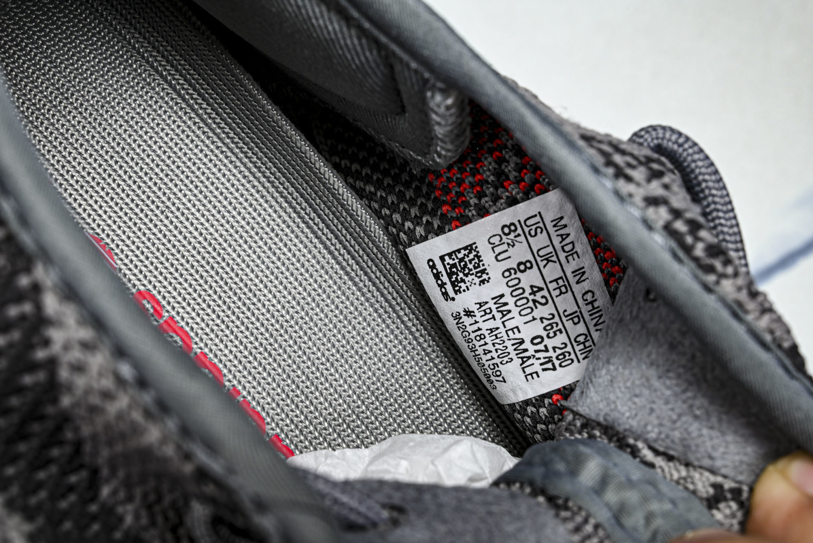 Yeezy 尺码:36-49纯原出品-Yeezy 350V2 Boost 侃爷椰子350二代 灰橙字斑马