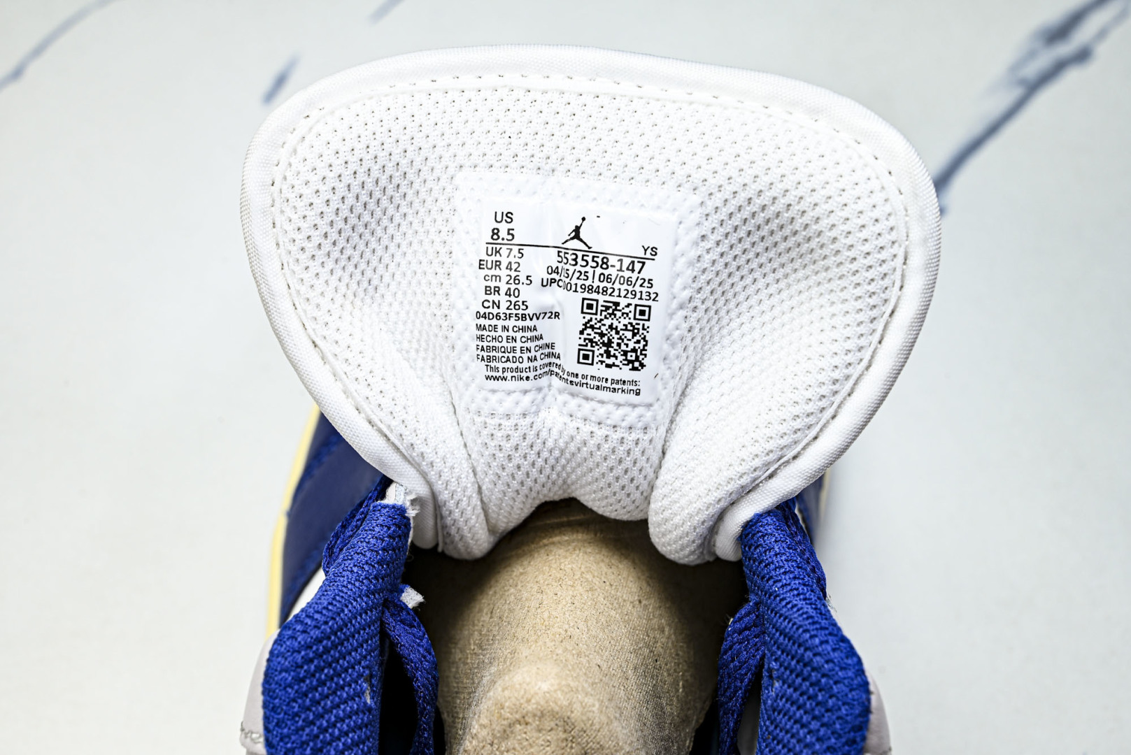 AJlow 尺码:40-46纯原出品-Air Jordan 1 Low AJ1 乔1蓝绿拼色 低帮文化休