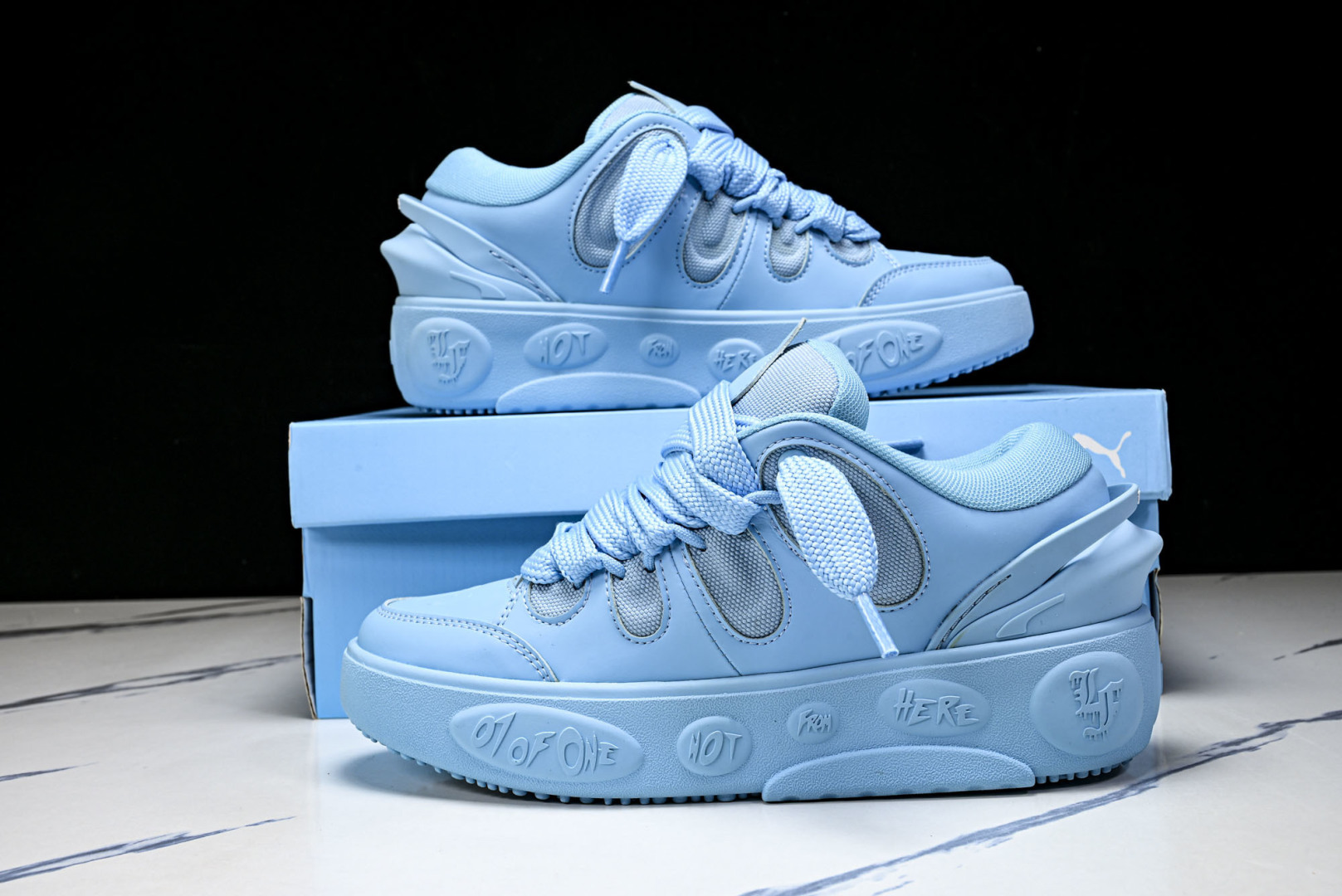Puma 尺码:36-46纯原出品-彪马Puma男女士篮球鞋 x Lamelo Ball MB.04防滑