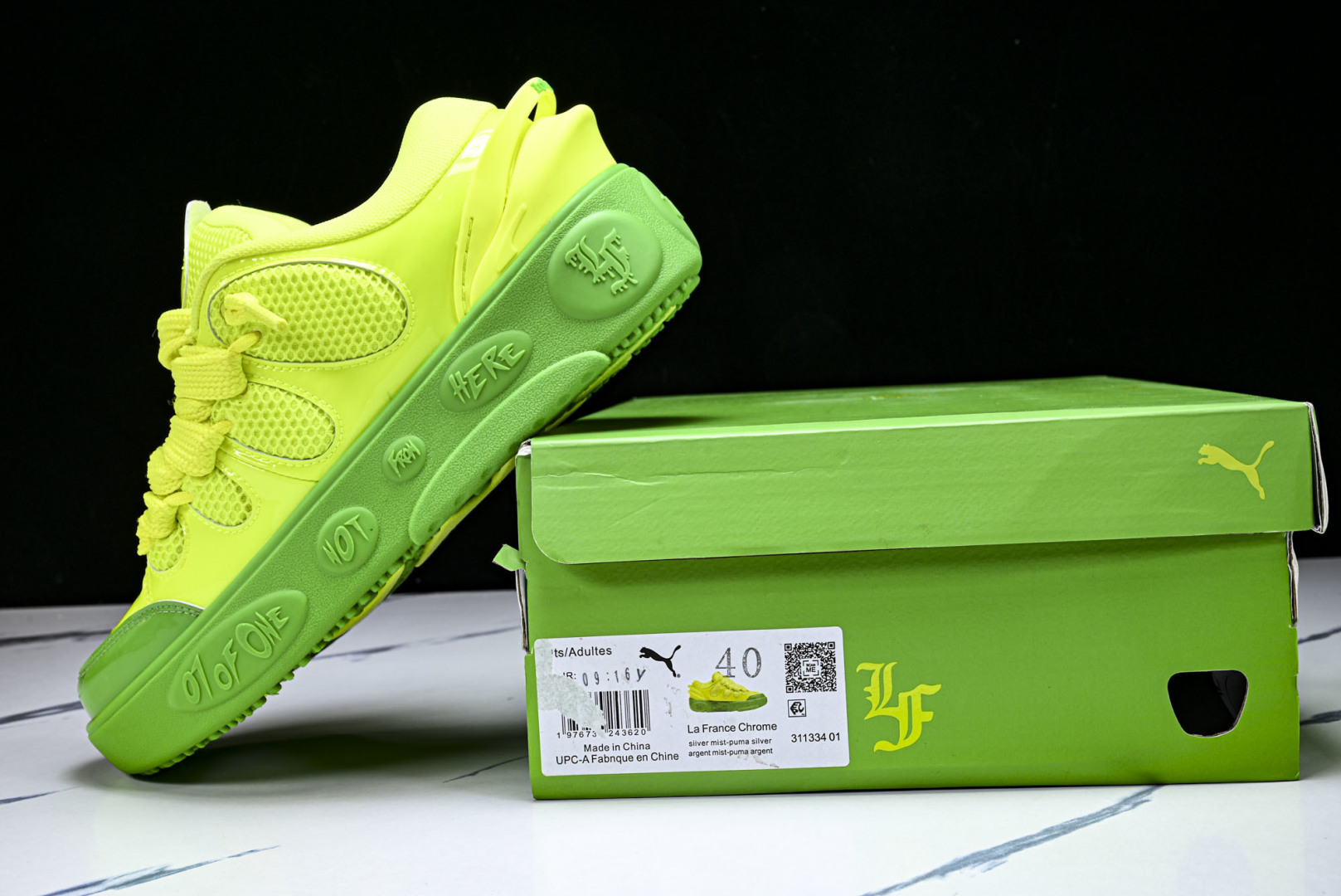 Puma 尺码:36-46纯原出品-彪马Puma男女士篮球鞋 x Lamelo Ball MB.04防滑