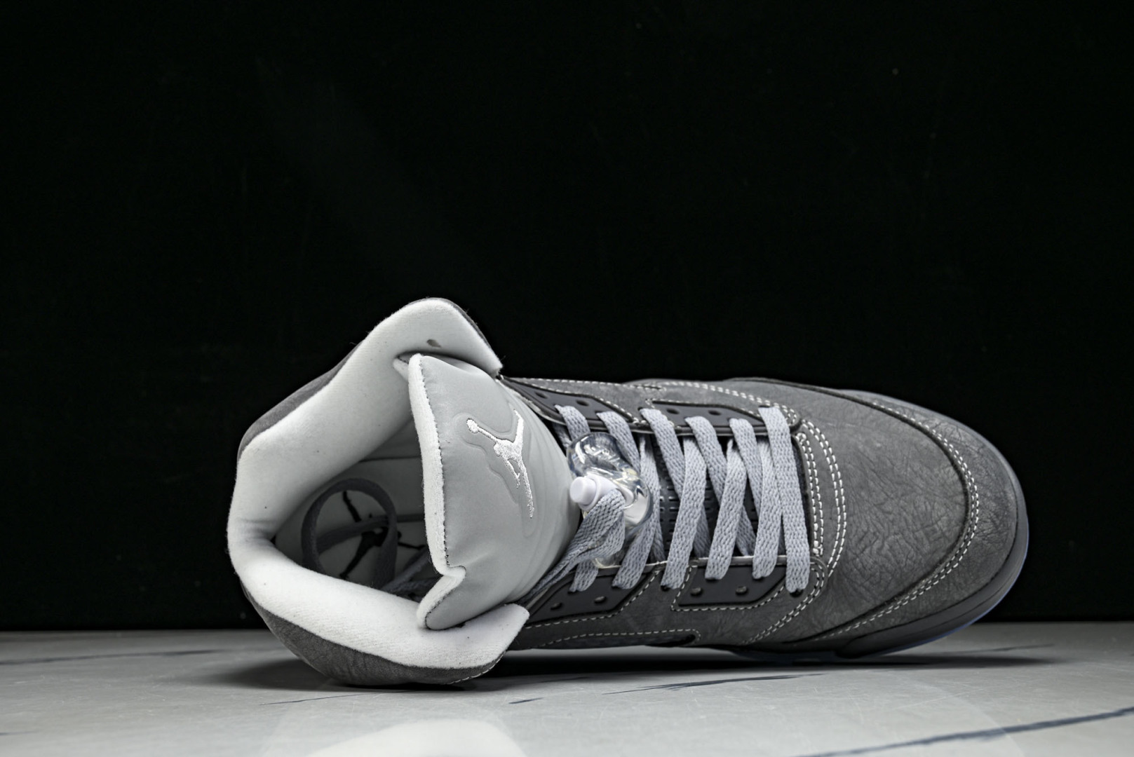 AJ5 尺码:36-47.5纯原出品-Air Jordan 5 Wolf Grey AJ5 乔5狼灰 D