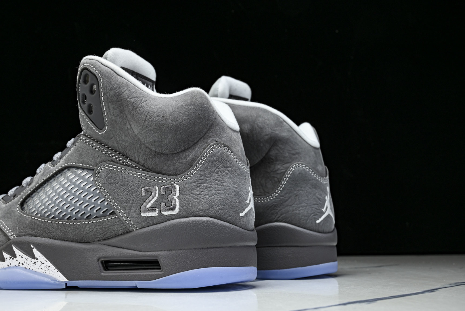 AJ5 尺码:36-47.5纯原出品-Air Jordan 5 Wolf Grey AJ5 乔5狼灰 D