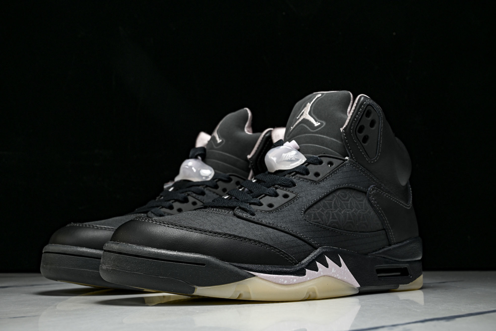 AJ5 尺码:36-47.5纯原出品-PSG x Air Jordan 5 Retro Off Noir