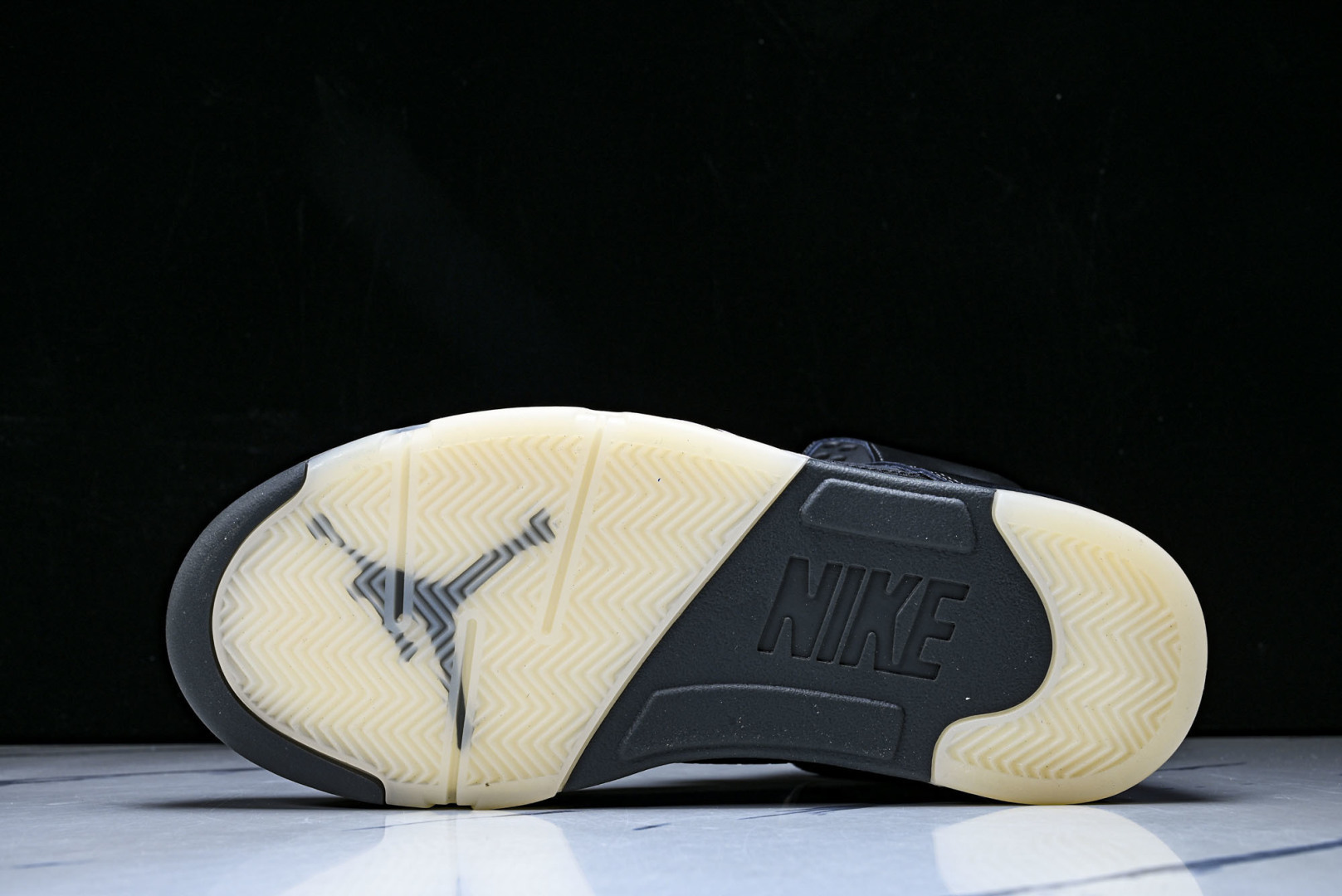 AJ5 尺码:36-47.5纯原出品-PSG x Air Jordan 5 Retro Off Noir