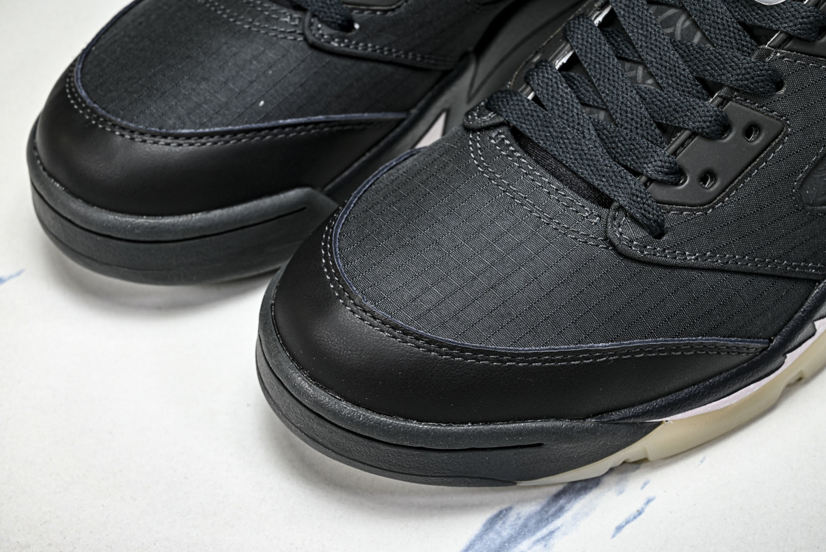 AJ5 尺码:36-47.5纯原出品-PSG x Air Jordan 5 Retro Off Noir