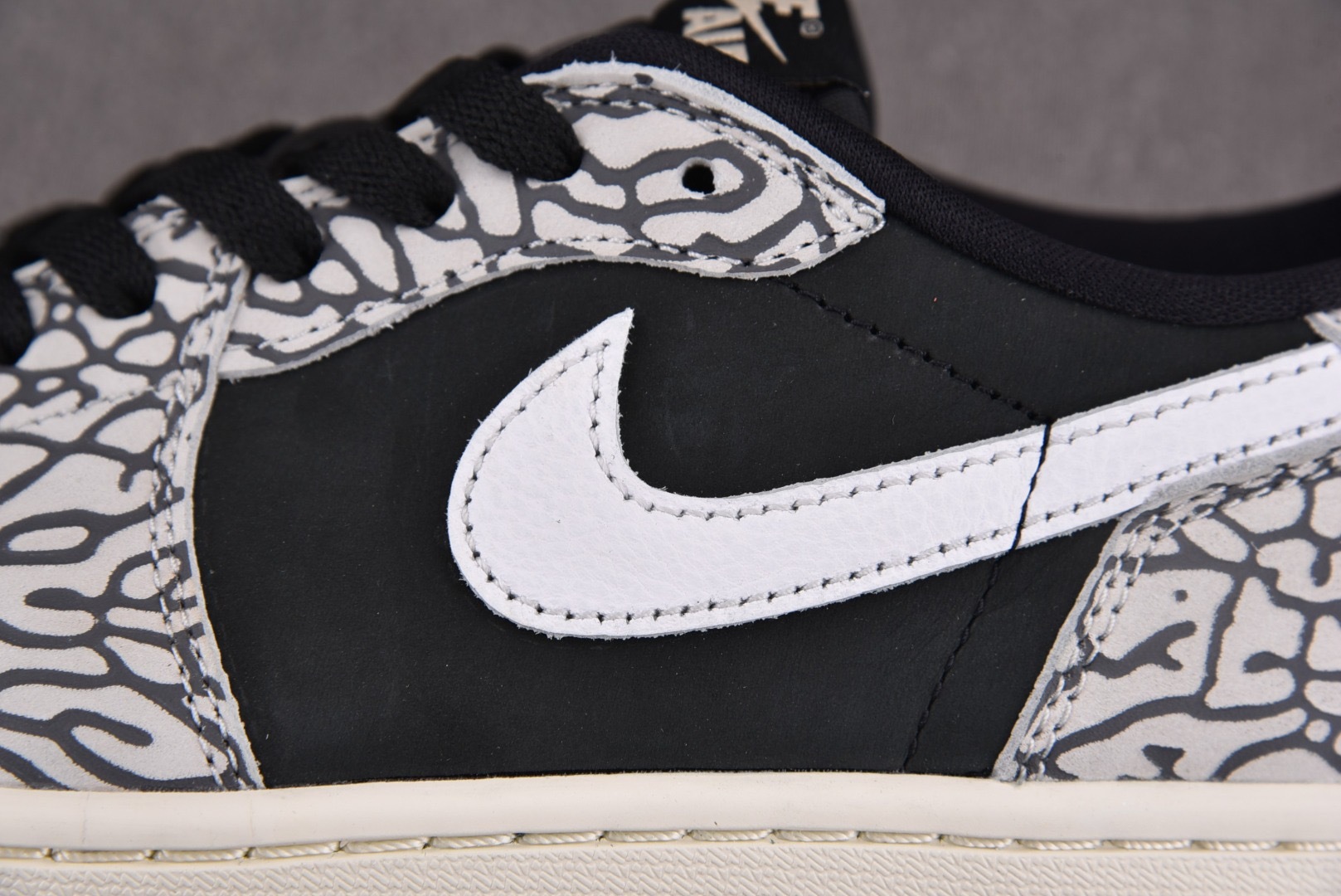 AJ Low爆裂纹 尺码:40-47.5Air Jordan 1 Retro Low OG“Black 