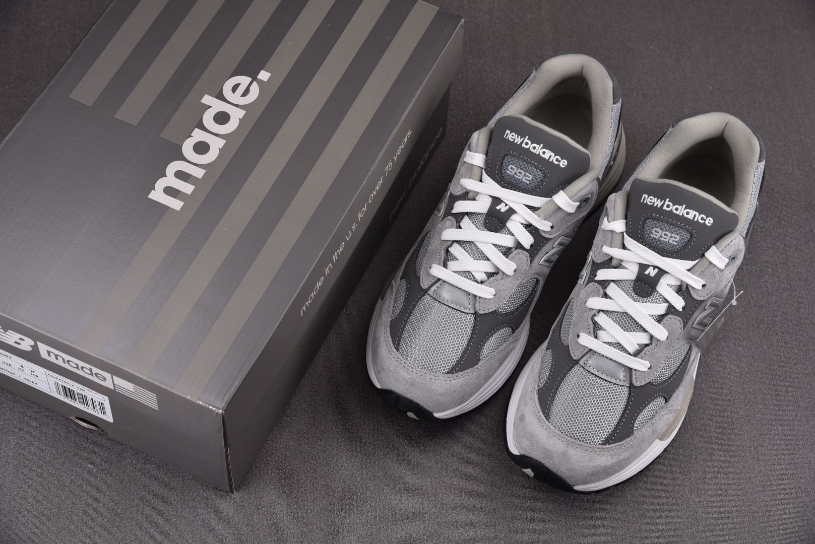 NB992 尺码:36-47New Balance 1112 元祖灰 M992GR YZ004
