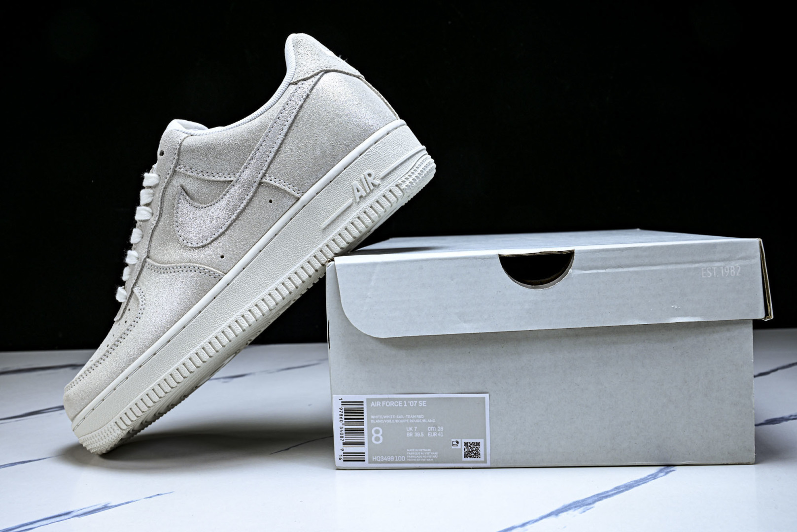 NK Air Force 1'07 Low 空军一号低帮休闲板鞋 HQ3499 100 #尺码 36 3