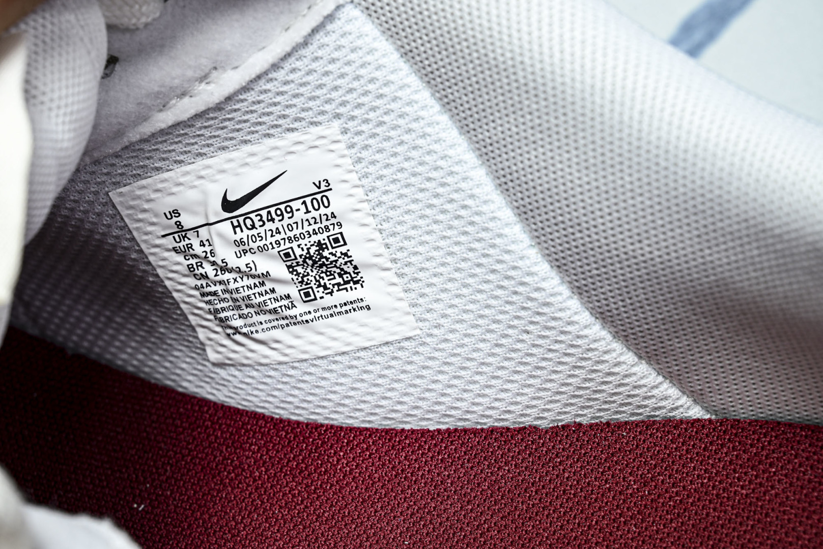 NK Air Force 1'07 Low 空军一号低帮休闲板鞋 HQ3499 100 #尺码 36 3