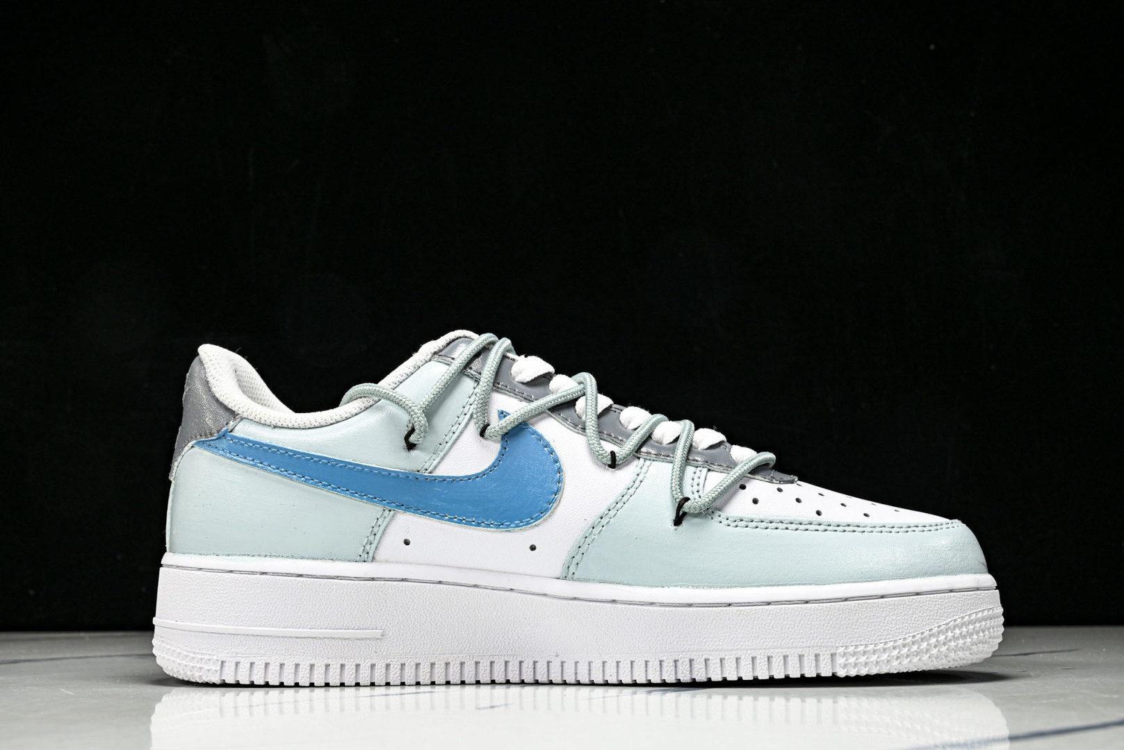 NK Air Force 1'07 Low Grey Tune Era 手绘涂鸦 灰调纪元 空军一号低帮
