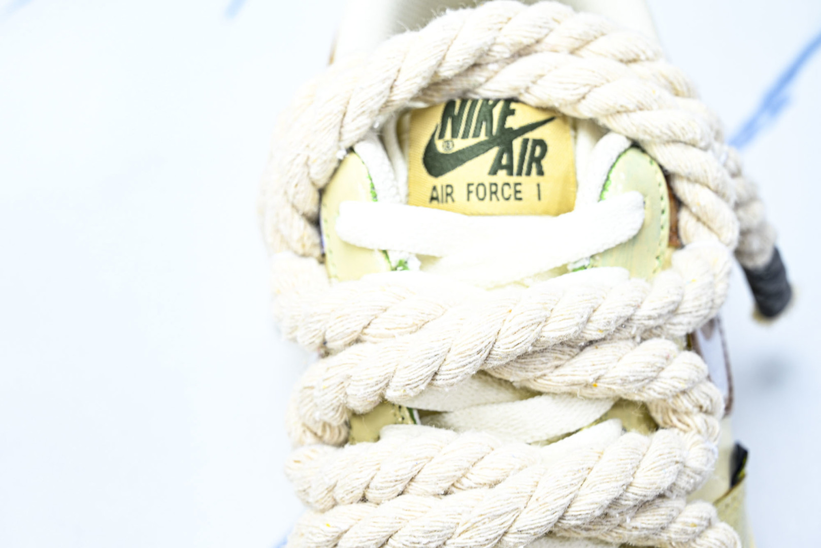 NK Air Force 1'07 Low Milk Coffee Bear 手绘涂鸦 奶咖小熊 空军一