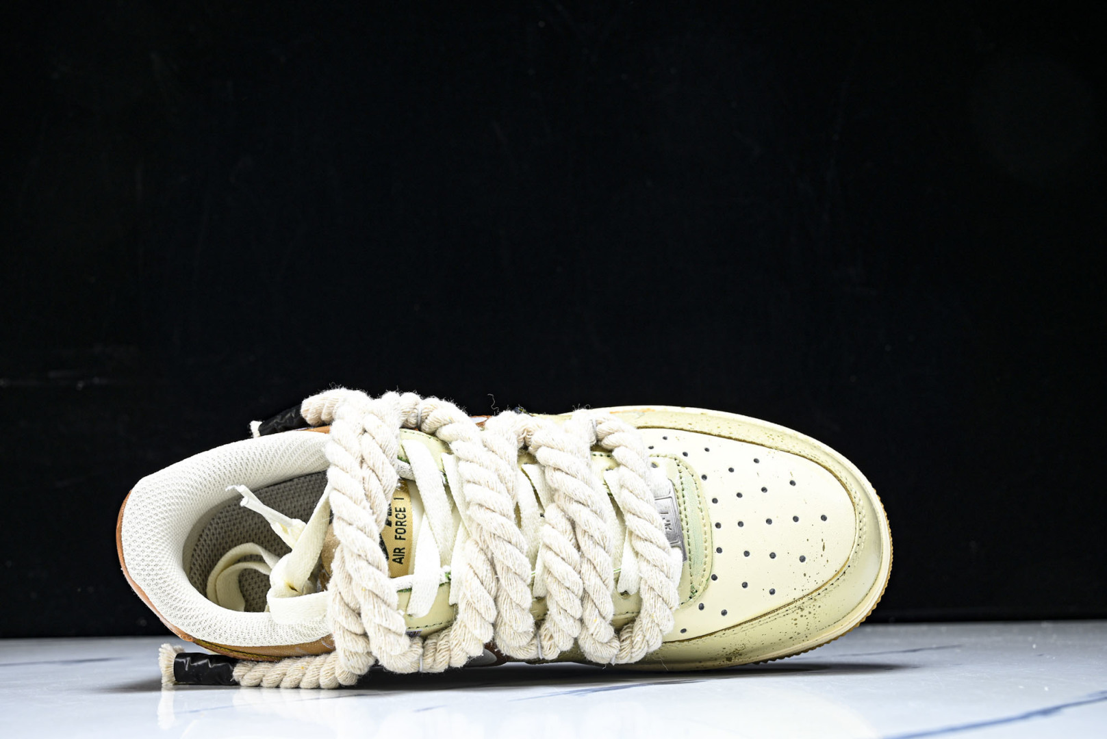 NK Air Force 1'07 Low Milk Coffee Bear 手绘涂鸦 奶咖小熊 空军一
