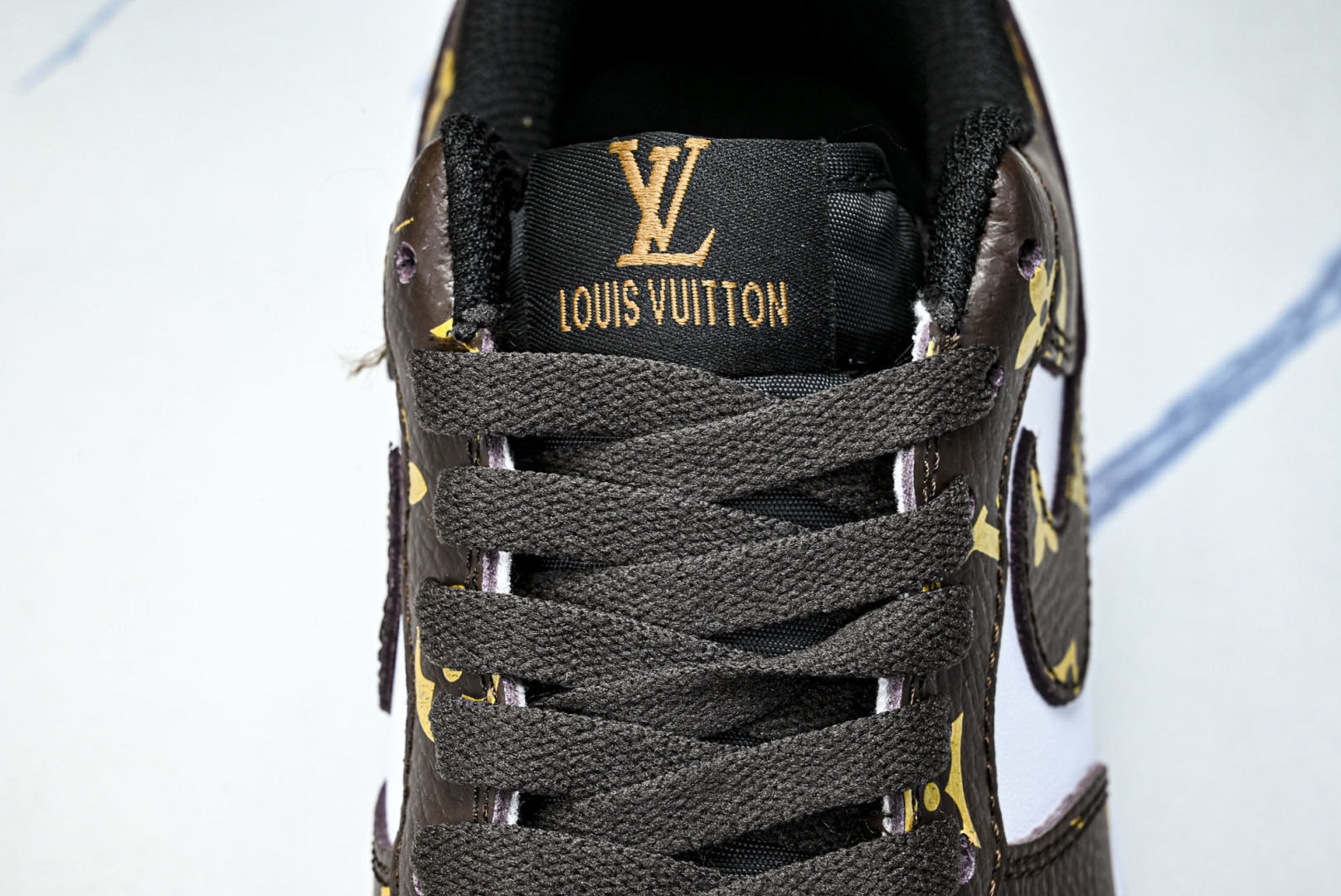 NK Air Force 1'07 Low LV联名 经典白棕 空军一号低帮休闲板鞋 CZ3986-00