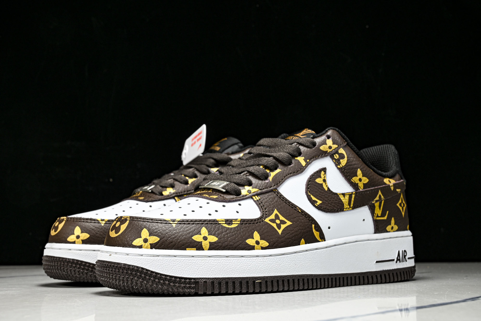 NK Air Force 1'07 Low LV联名 经典白棕 空军一号低帮休闲板鞋 CZ3986-00
