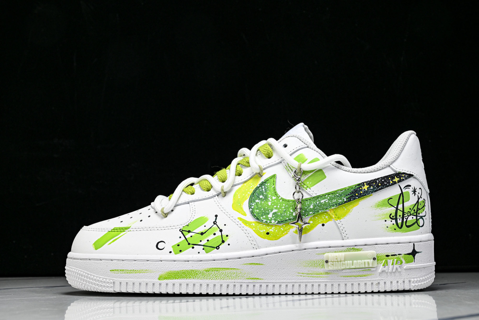 NK Air Force 1'07 Low 定制款 空军一号低帮休闲板鞋 CW2288-111#尺码 3