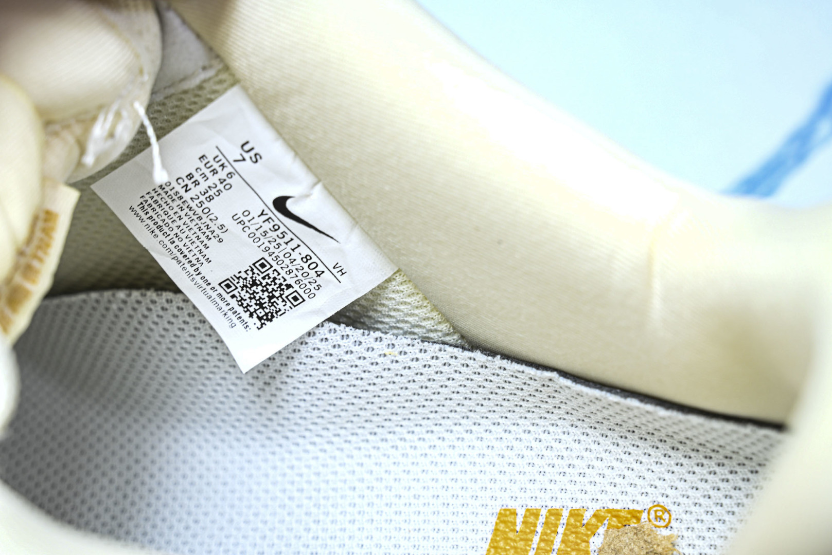 NK Air Force 1'07 Low 古驰联名 白棕绿 空军一号低帮休闲板鞋 YF9511-804