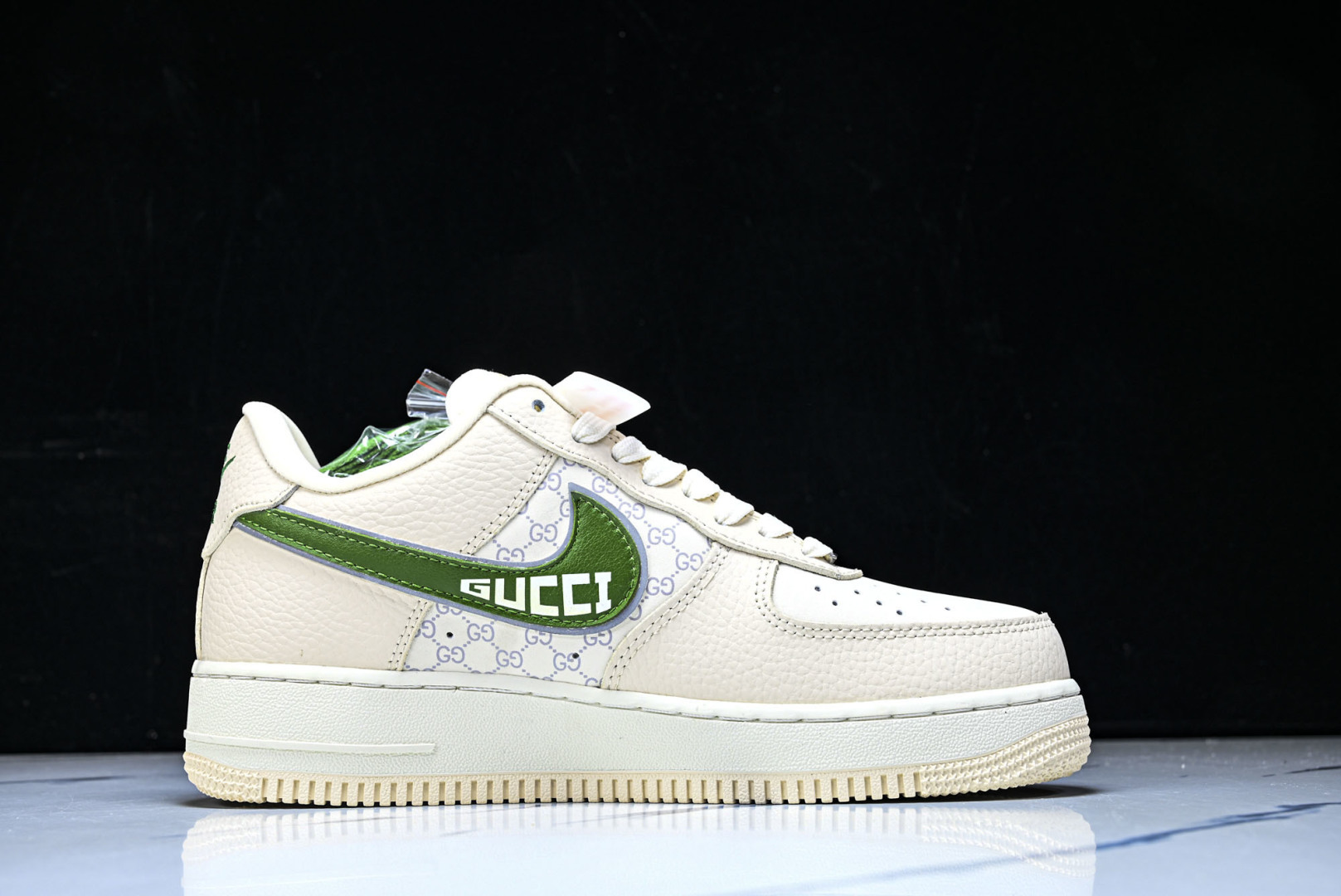 NK Air Force 1'07 Low 古驰联名 白棕绿 空军一号低帮休闲板鞋 YF9511-804