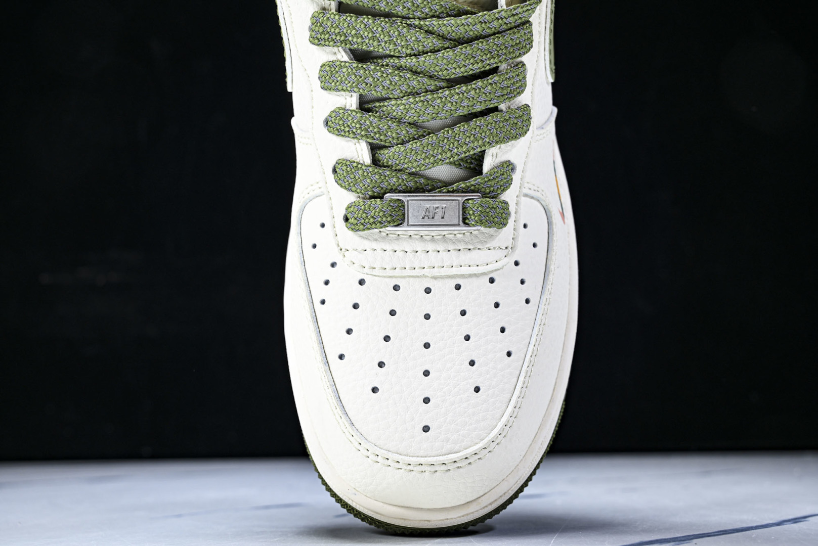 NK Air Force 1'07 Low 古驰联名 白棕绿 空军一号低帮休闲板鞋 YF9511-804