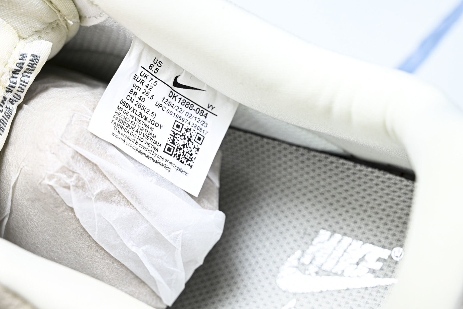NK Air Force 1'07 Low 古驰联名 烟灰生胶 空军一号低帮休闲板鞋 DK0188-08