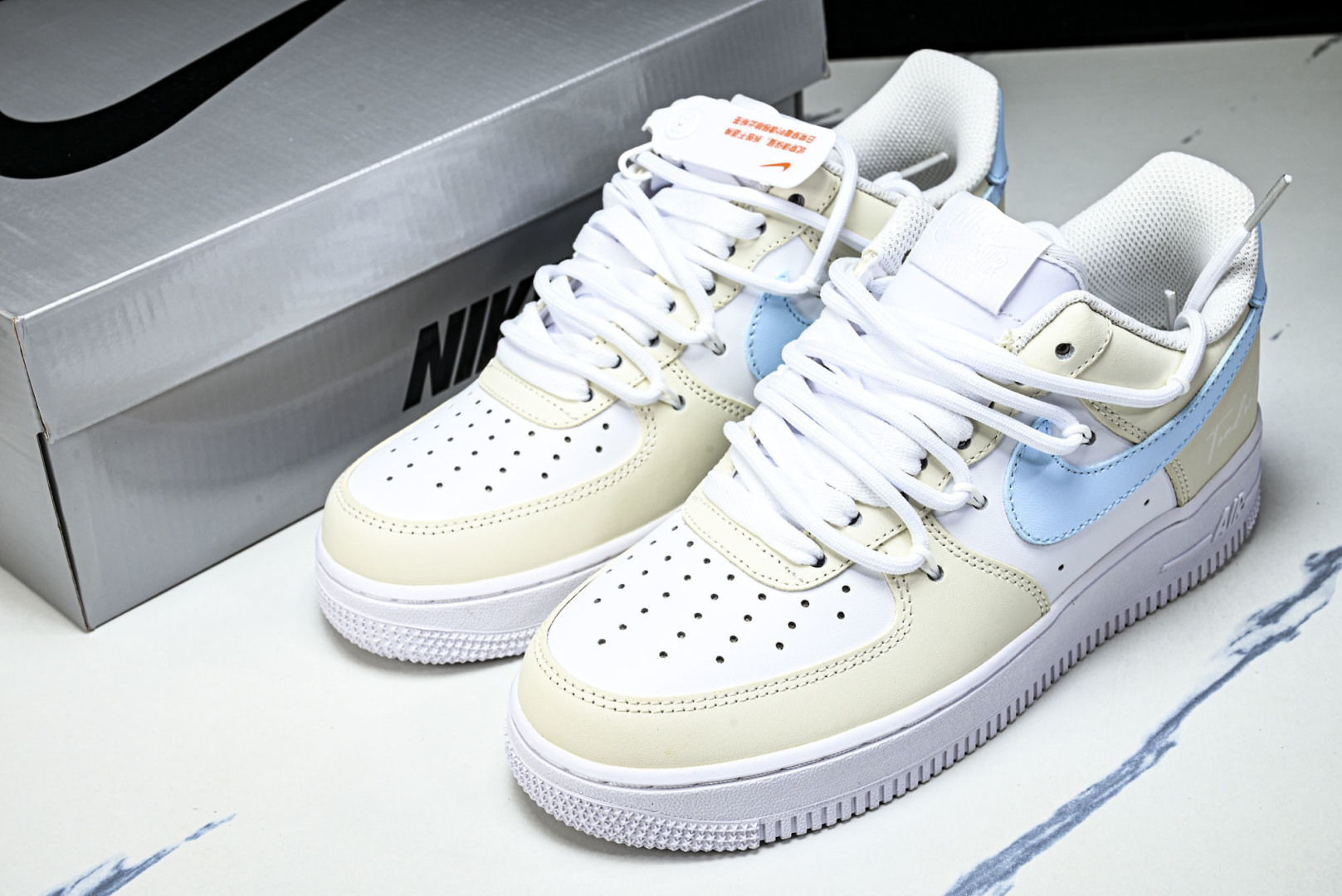 NK Air Force 1'07 Low 柠盐气泡水 空军一号低帮休闲板鞋 ZH0316-111#尺码