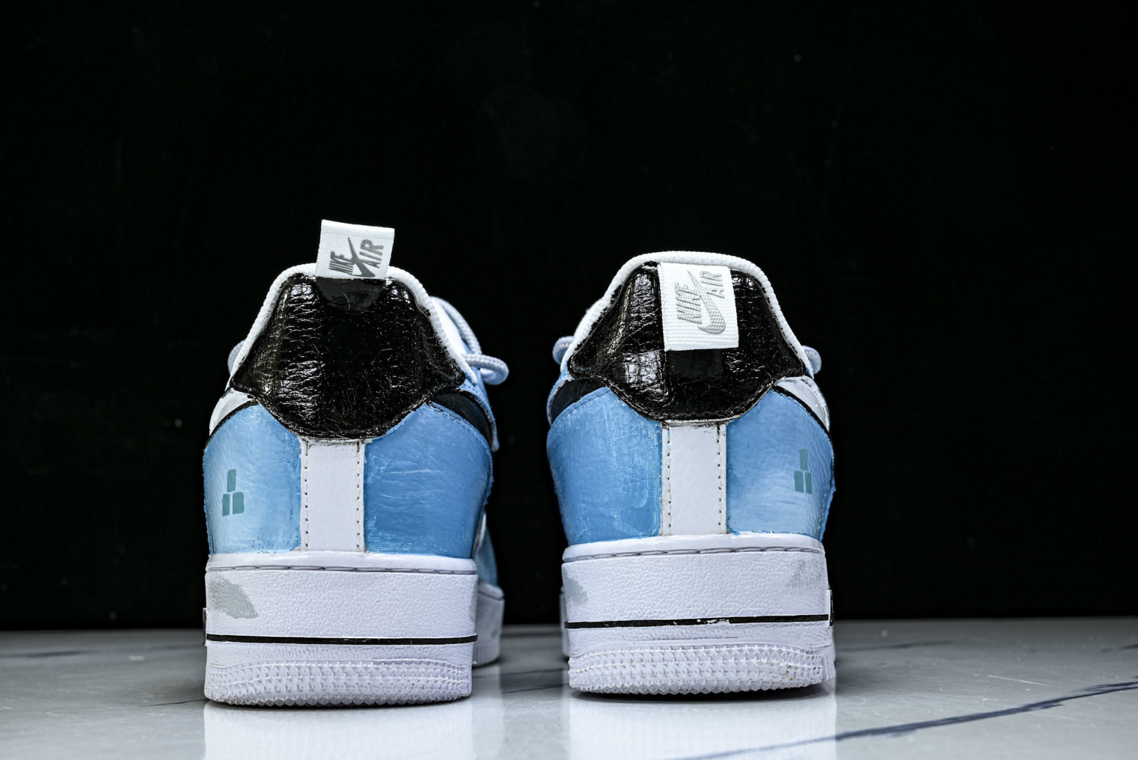 NK Air Force 1'07 Low 手绘涂鸦 电玩蓝调 空军一号低帮休闲板鞋 FB8917-30