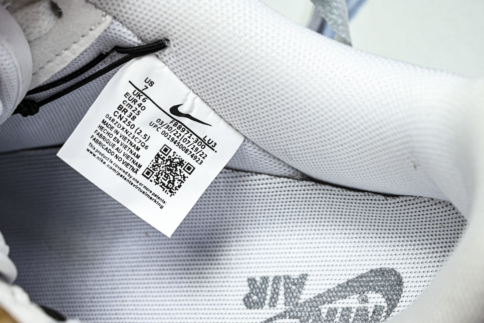 NK Air Force 1'07 Low 手绘涂鸦 电玩蓝调 空军一号低帮休闲板鞋 FB8917-30