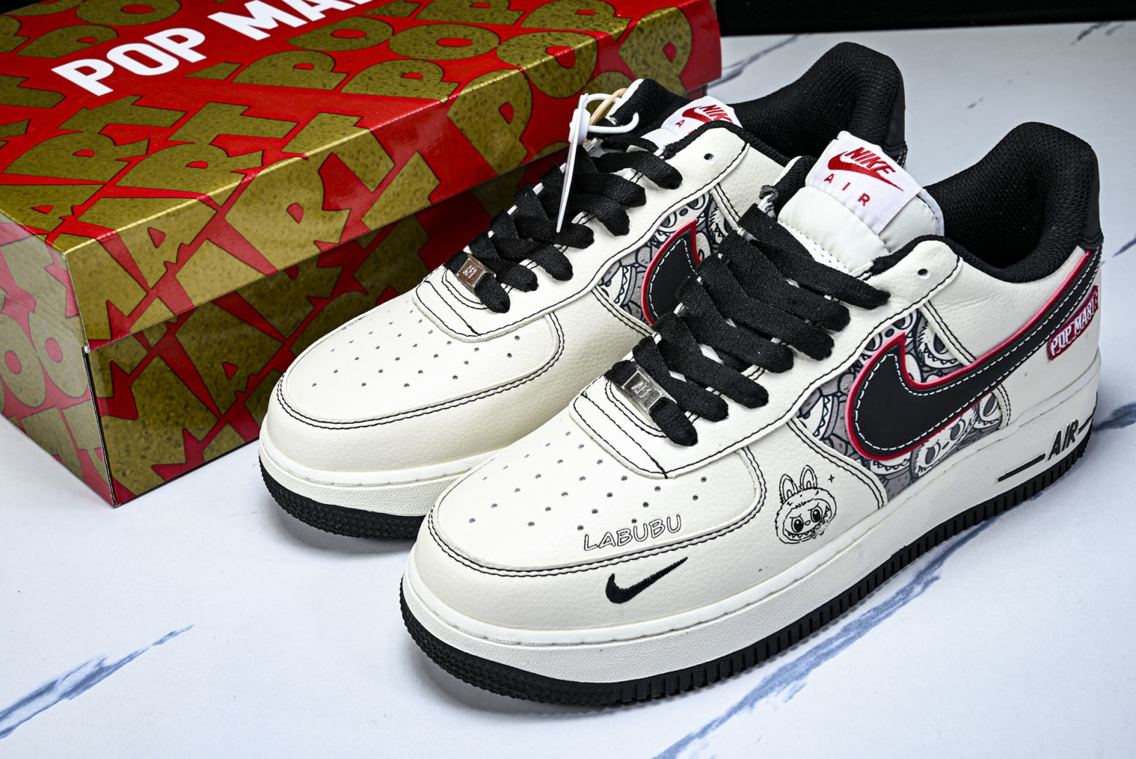 NK Air Force 1'07 PRM LX 空军一号低帮休闲板鞋 HQ1688 001#尺码 36