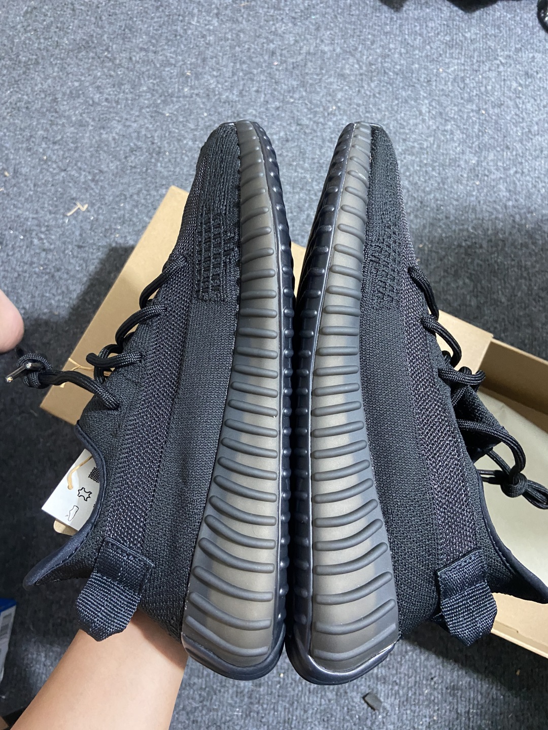 Yeezy黑武士 尺码:36-48 纯原版出品-Yeezy Boost 350 V2“Onyx”黑武士 