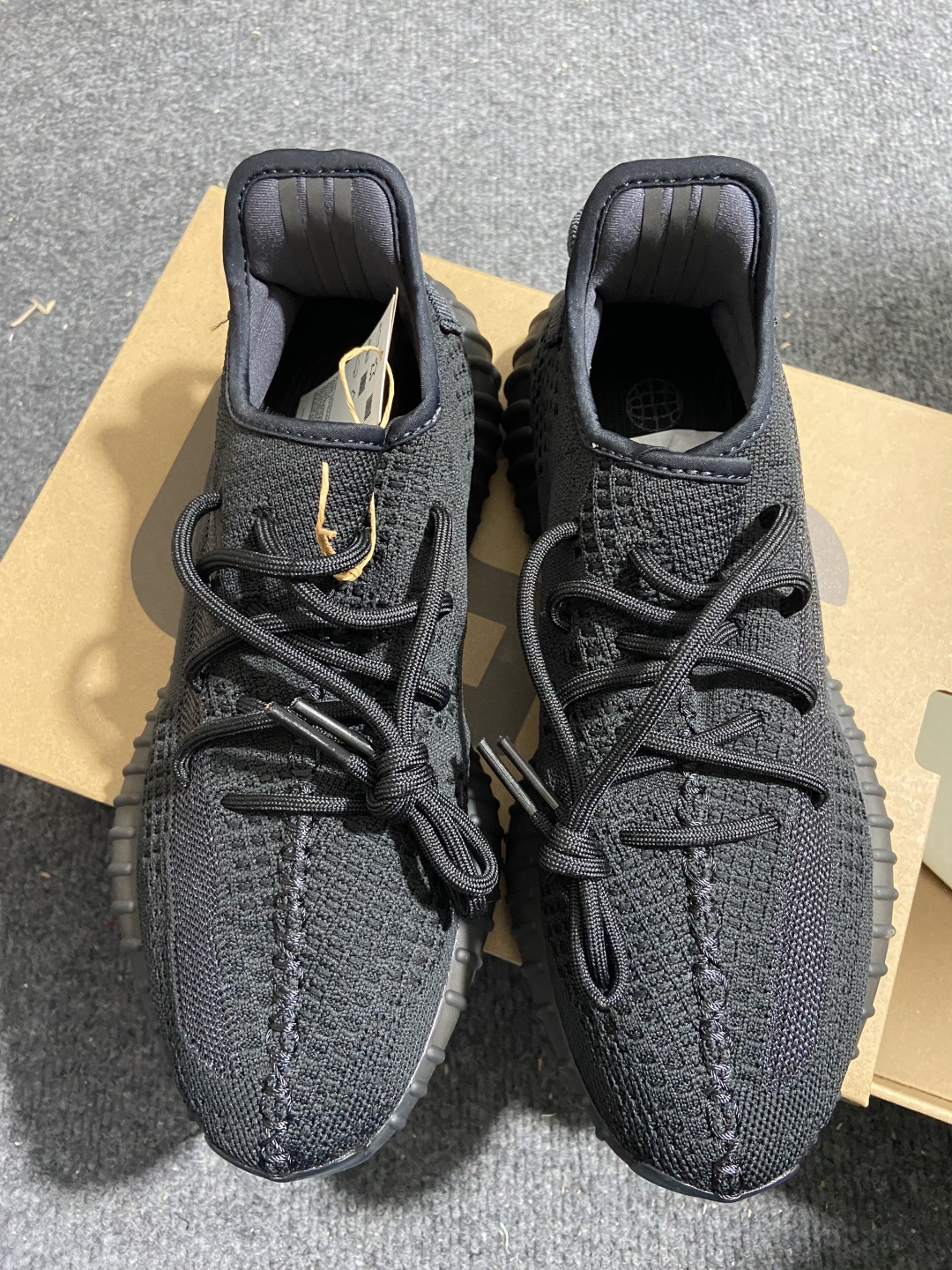 Yeezy黑武士 尺码:36-48 纯原版出品-Yeezy Boost 350 V2“Onyx”黑武士 