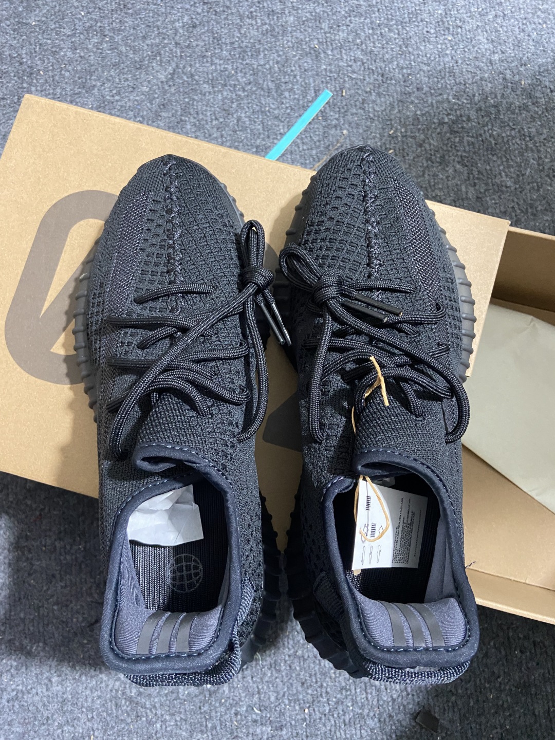 Yeezy黑武士 尺码:36-48 纯原版出品-Yeezy Boost 350 V2“Onyx”黑武士 