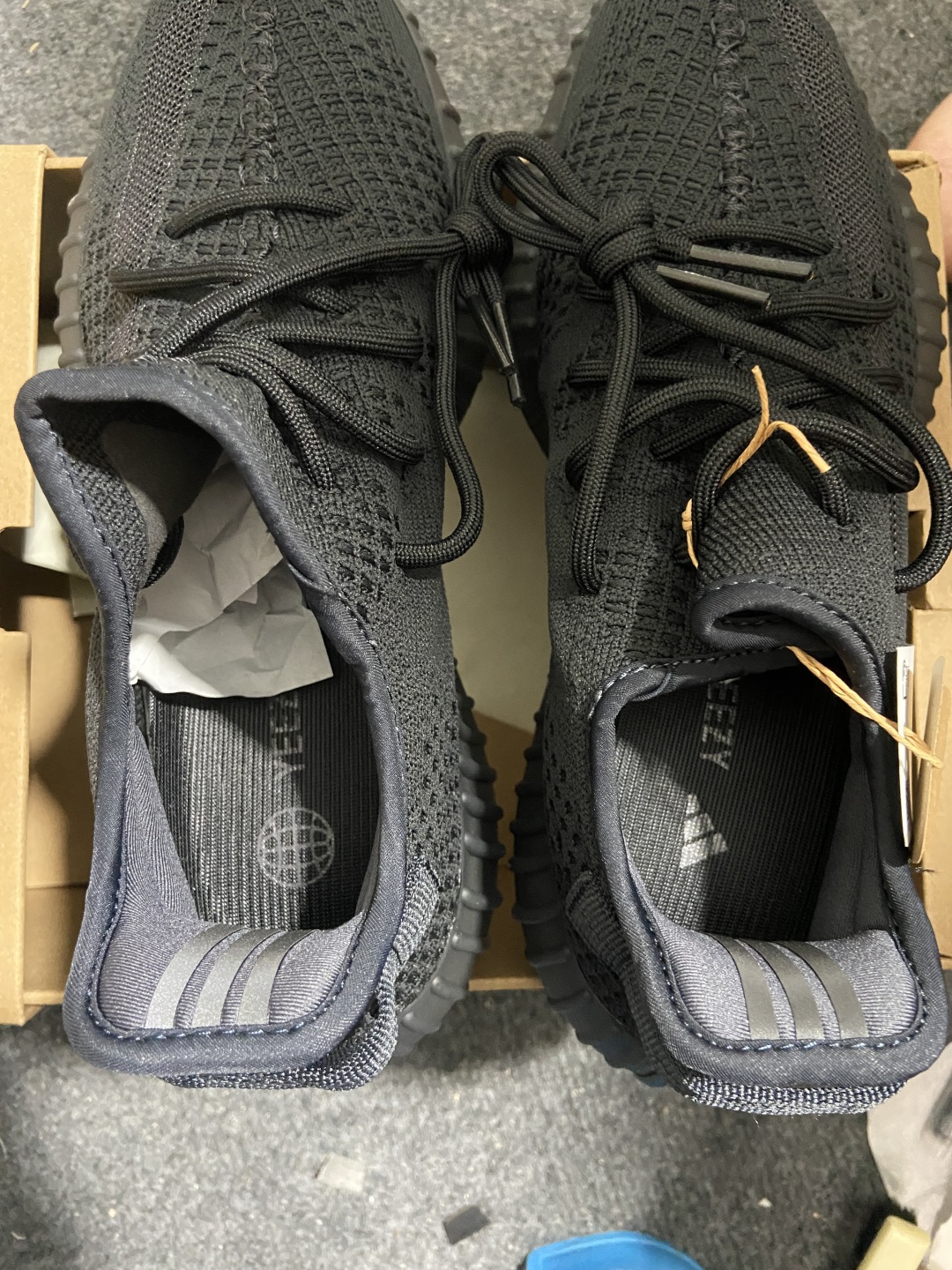 Yeezy黑武士 尺码:36-48 纯原版出品-Yeezy Boost 350 V2“Onyx”黑武士 