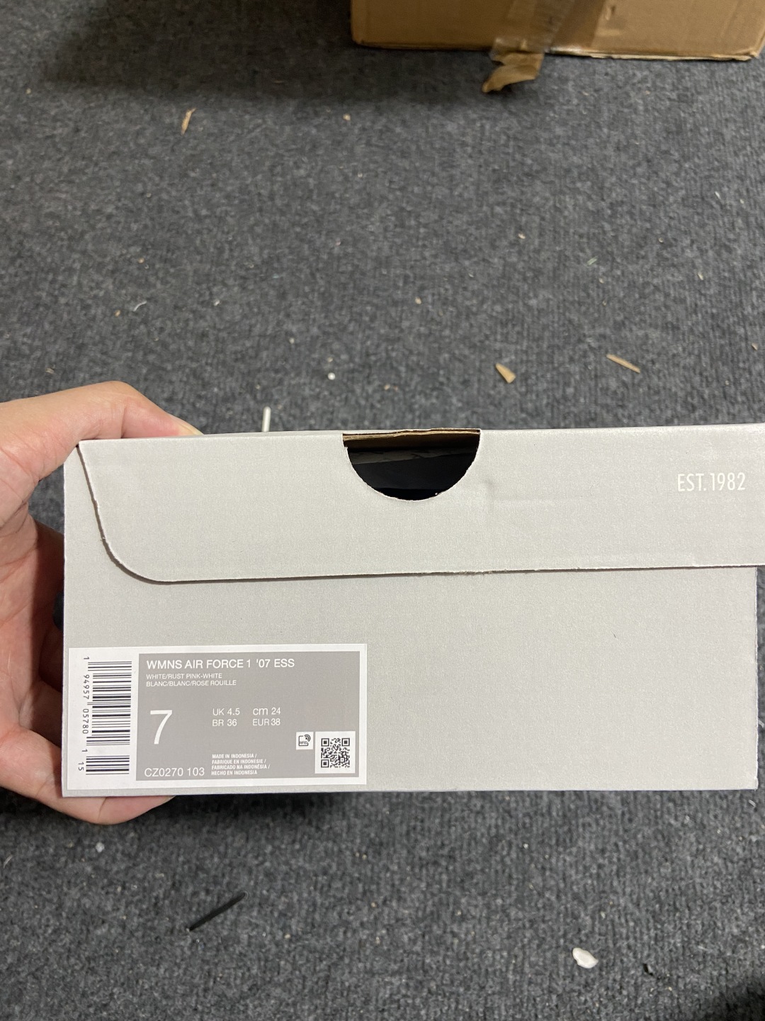 NK Air Force 1 Low '07 空军一号低帮经典板鞋 CZ0270-103 全鞋电脑针车 