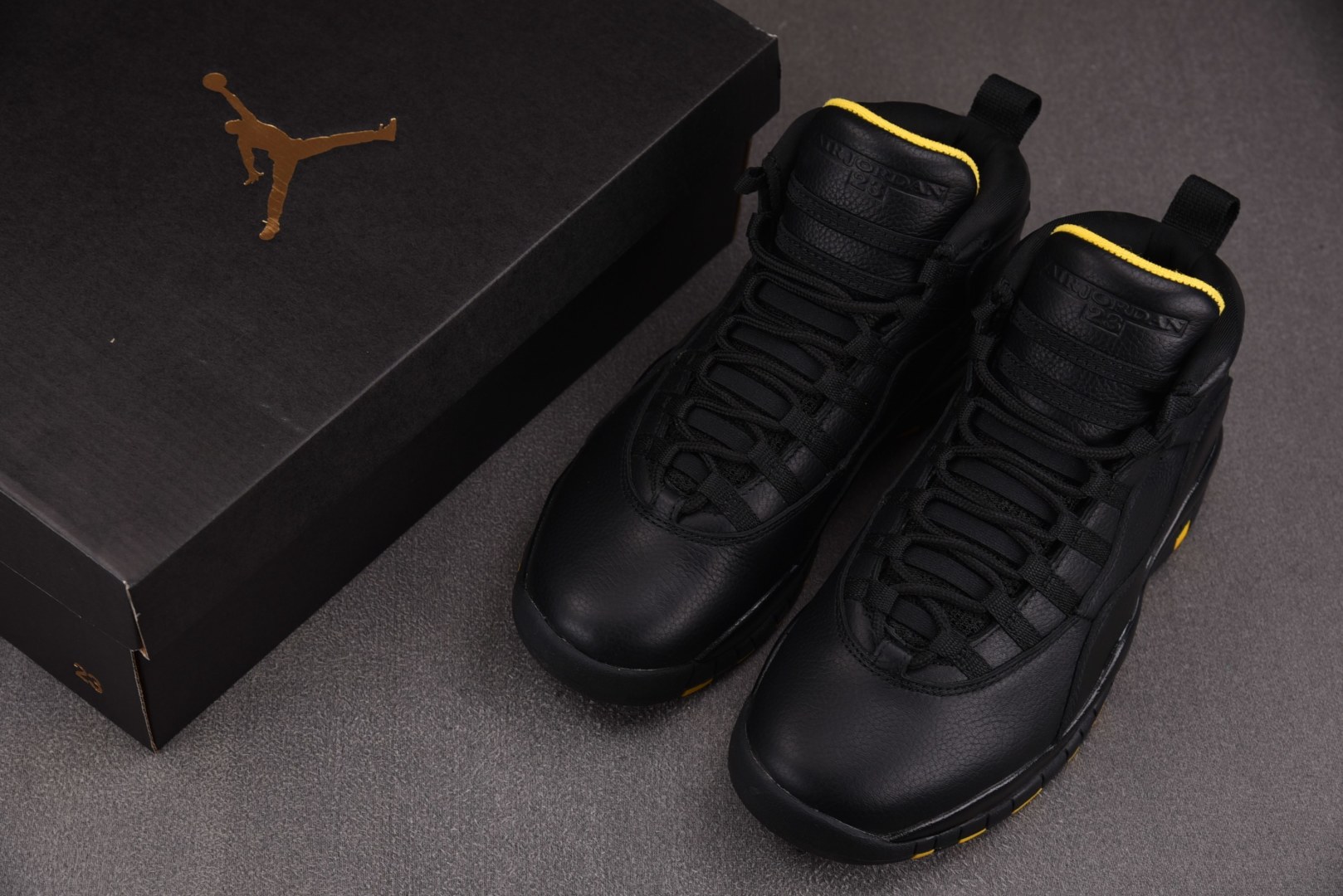 AJ10 尺码:40-47.5纯原出品-Air Jordan 10 Retro HOH Black 黑色