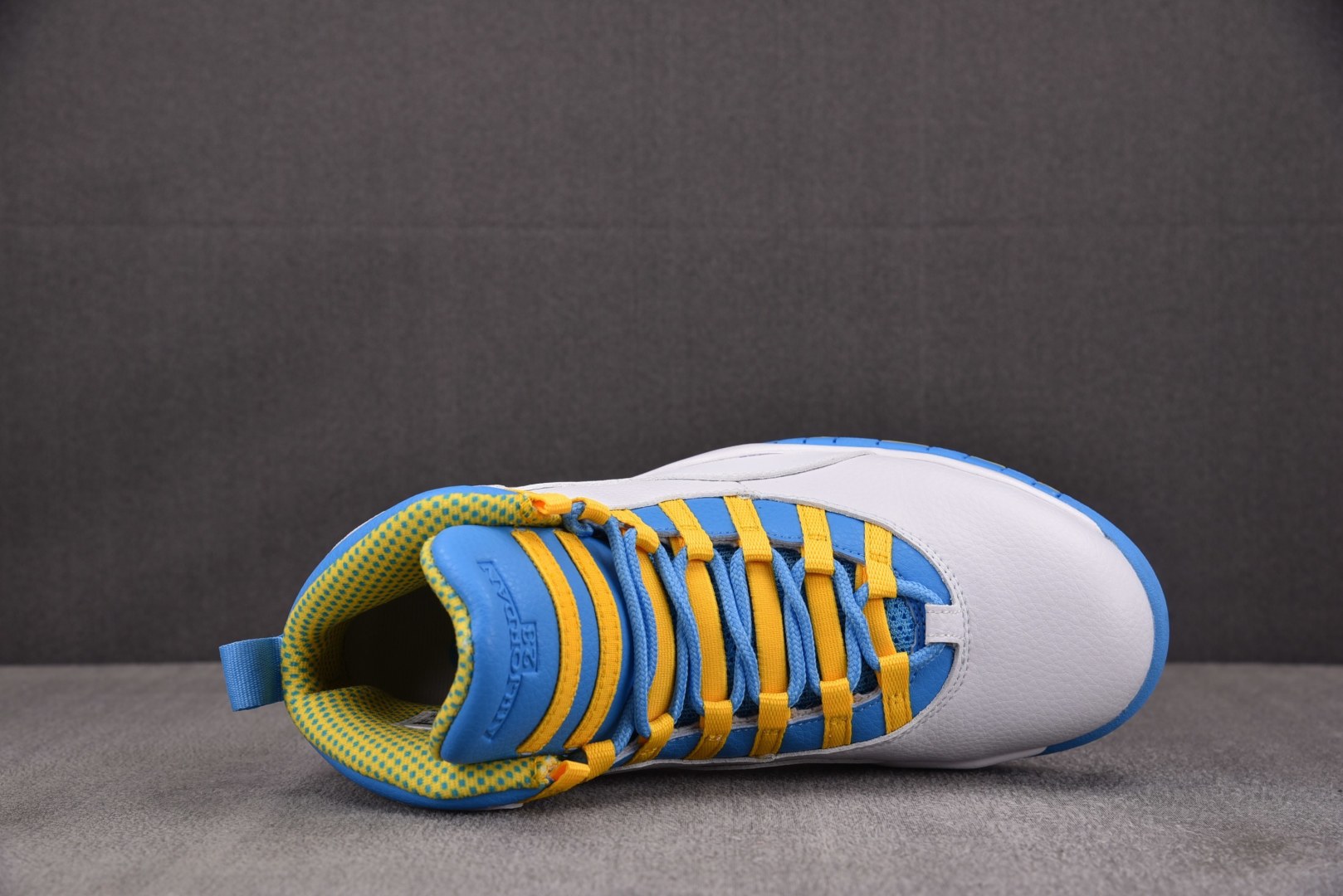 AJ10 尺码:40-47.5纯原出品-Air Jordan 10 Retro HOH 白蓝 HJ677