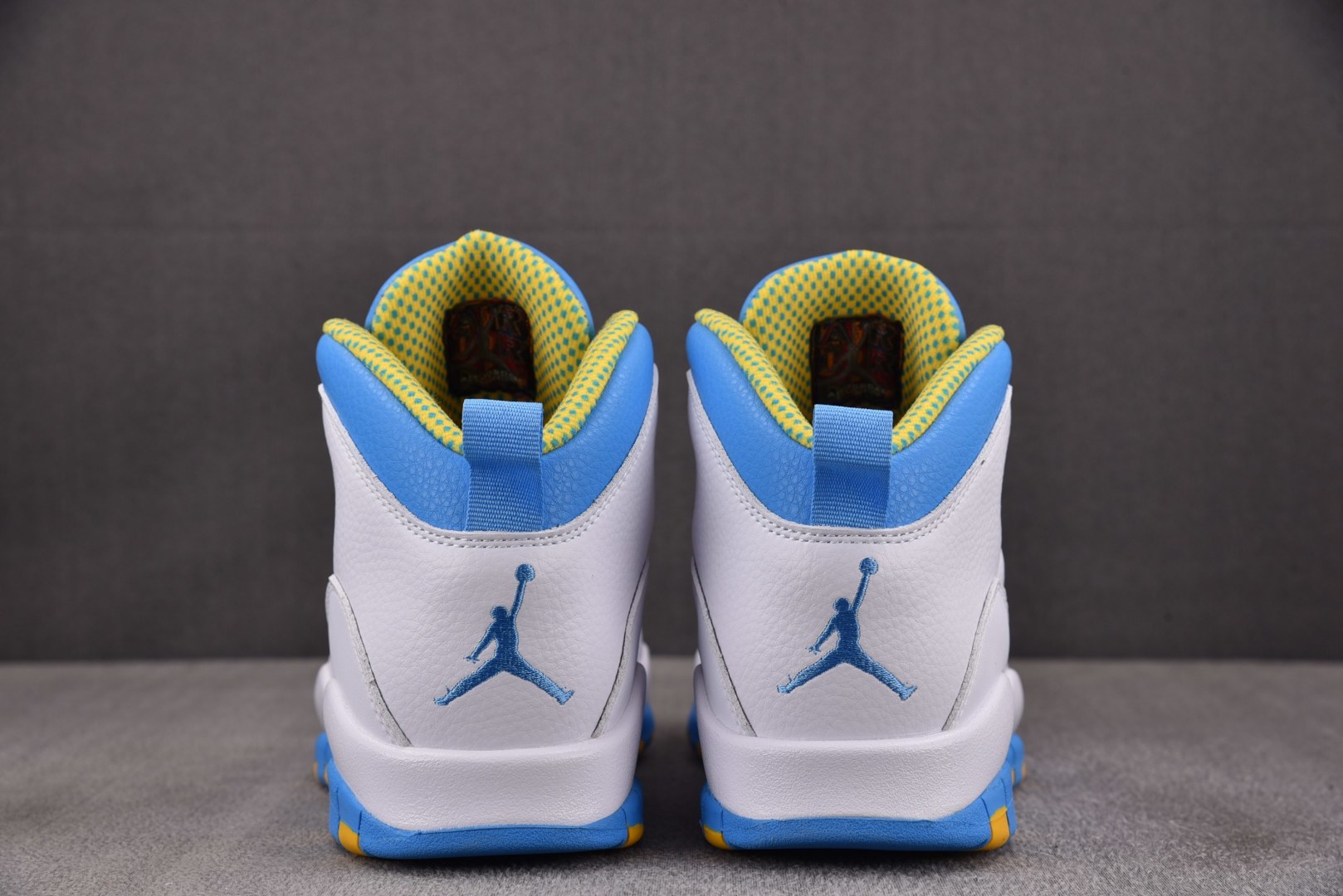 AJ10 尺码:40-47.5纯原出品-Air Jordan 10 Retro HOH 白蓝 HJ677