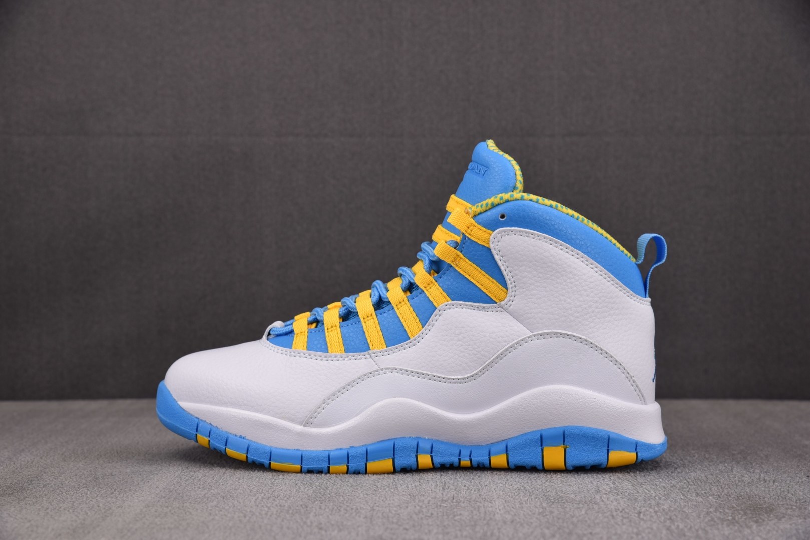 AJ10 尺码:40-47.5纯原出品-Air Jordan 10 Retro HOH 白蓝 HJ677