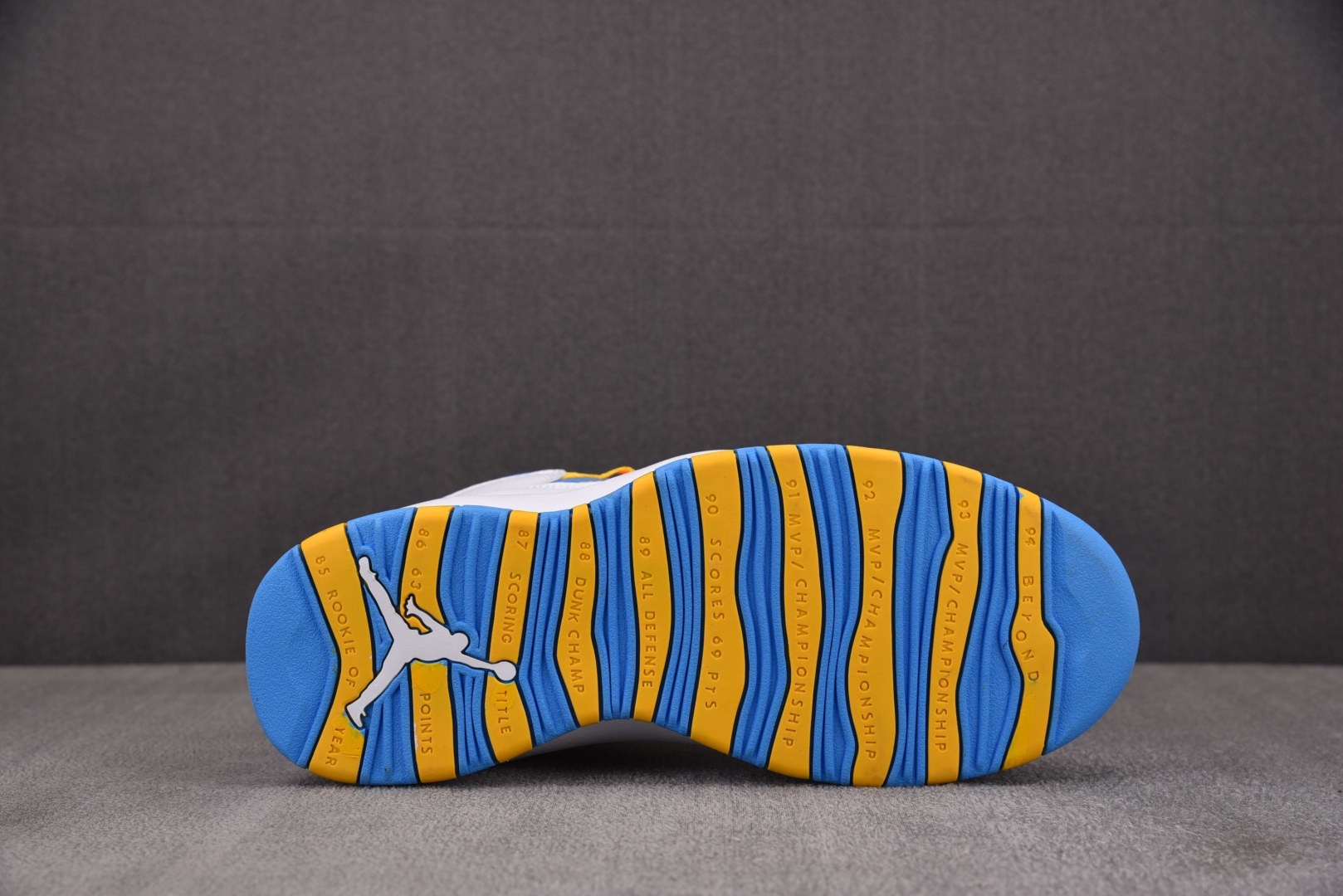 AJ10 尺码:40-47.5纯原出品-Air Jordan 10 Retro HOH 白蓝 HJ677