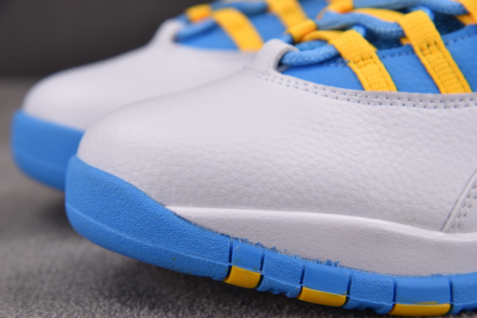 AJ10 尺码:40-47.5纯原出品-Air Jordan 10 Retro HOH 白蓝 HJ677