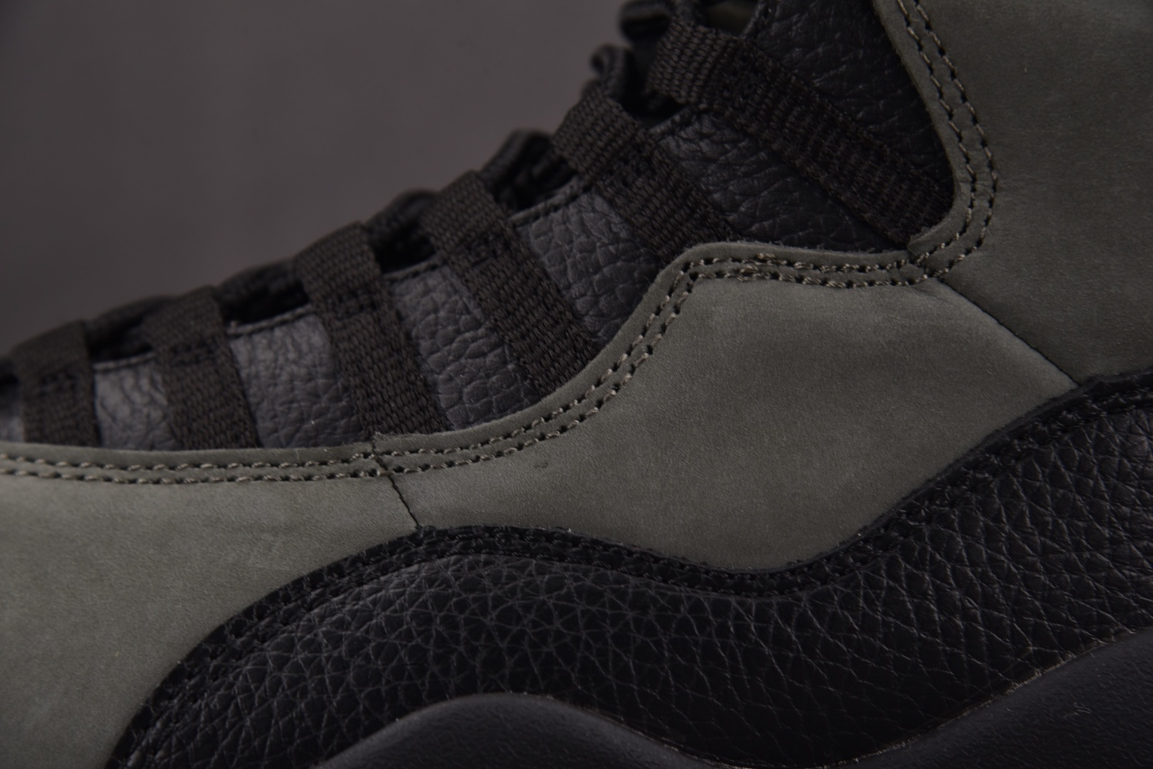 AJ10 尺码:40-47.5纯原出品-Air Jordan 10 Retro Shadow 黑灰 HJ