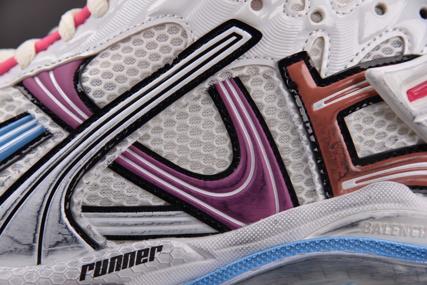 Balenciaga 尺码:35-46 超重偏大一码纯原-Balenciaga Runner 彩色 YZ